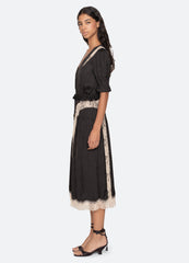 Black Ethel Midi Dress | Sea New York