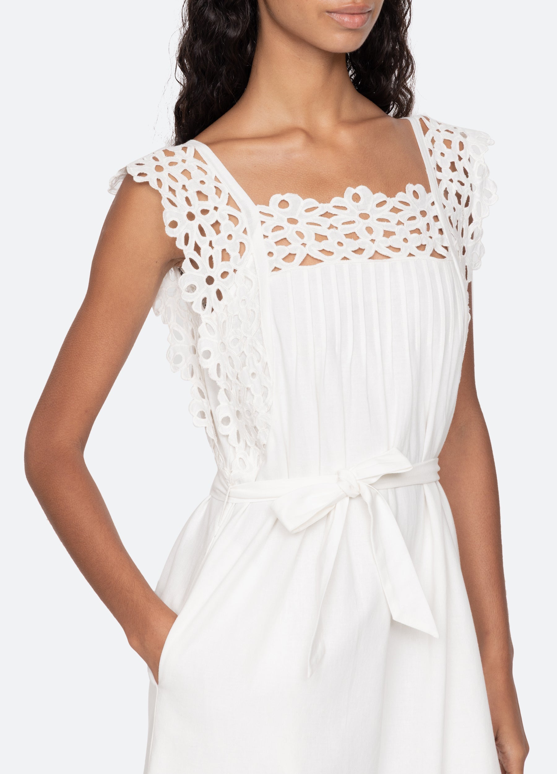White Leila Dress | Sea New York