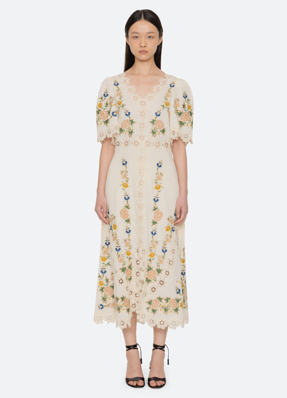 Cream Adonna S/S Dress | Sea New York