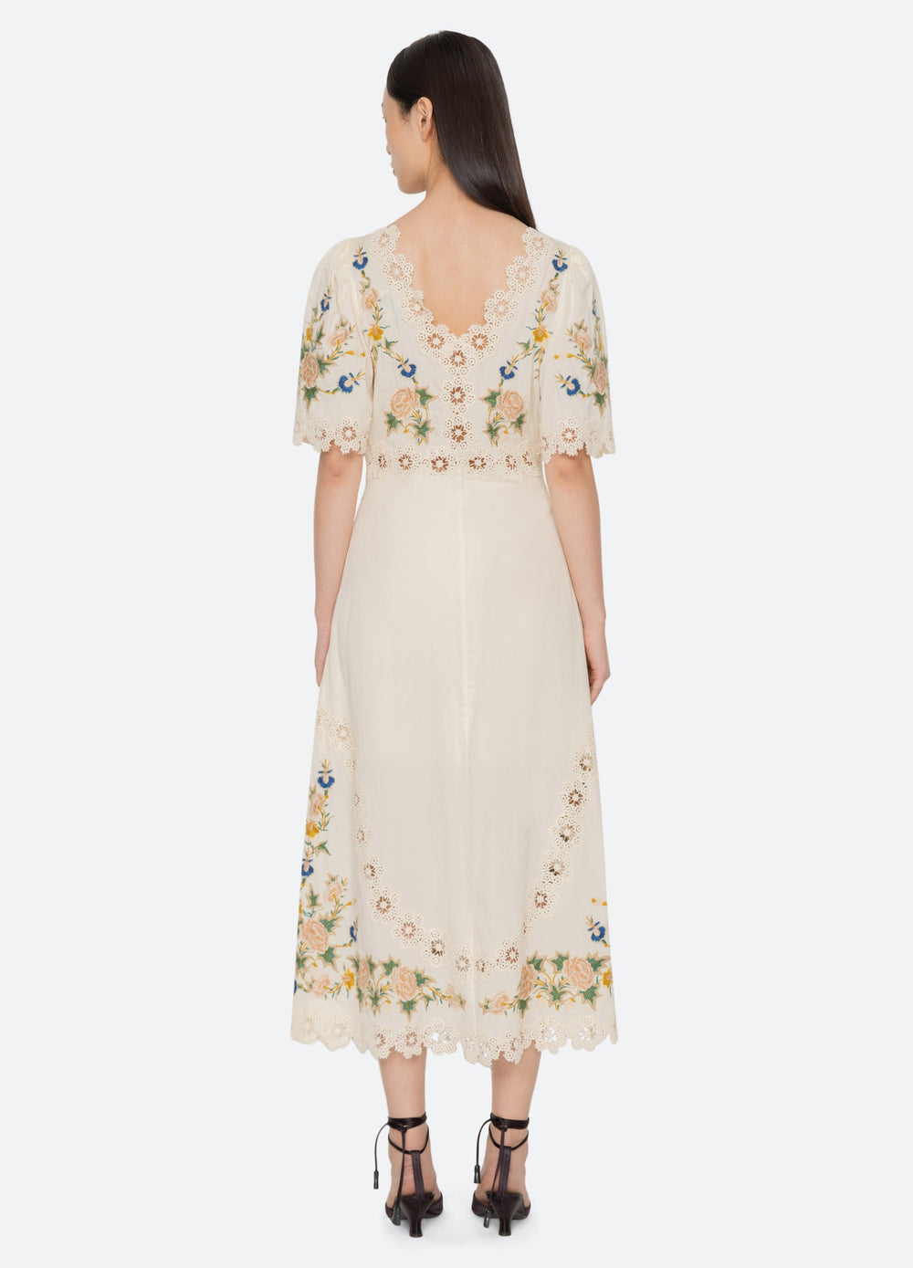 Cream Adonna S/S Dress | Sea New York