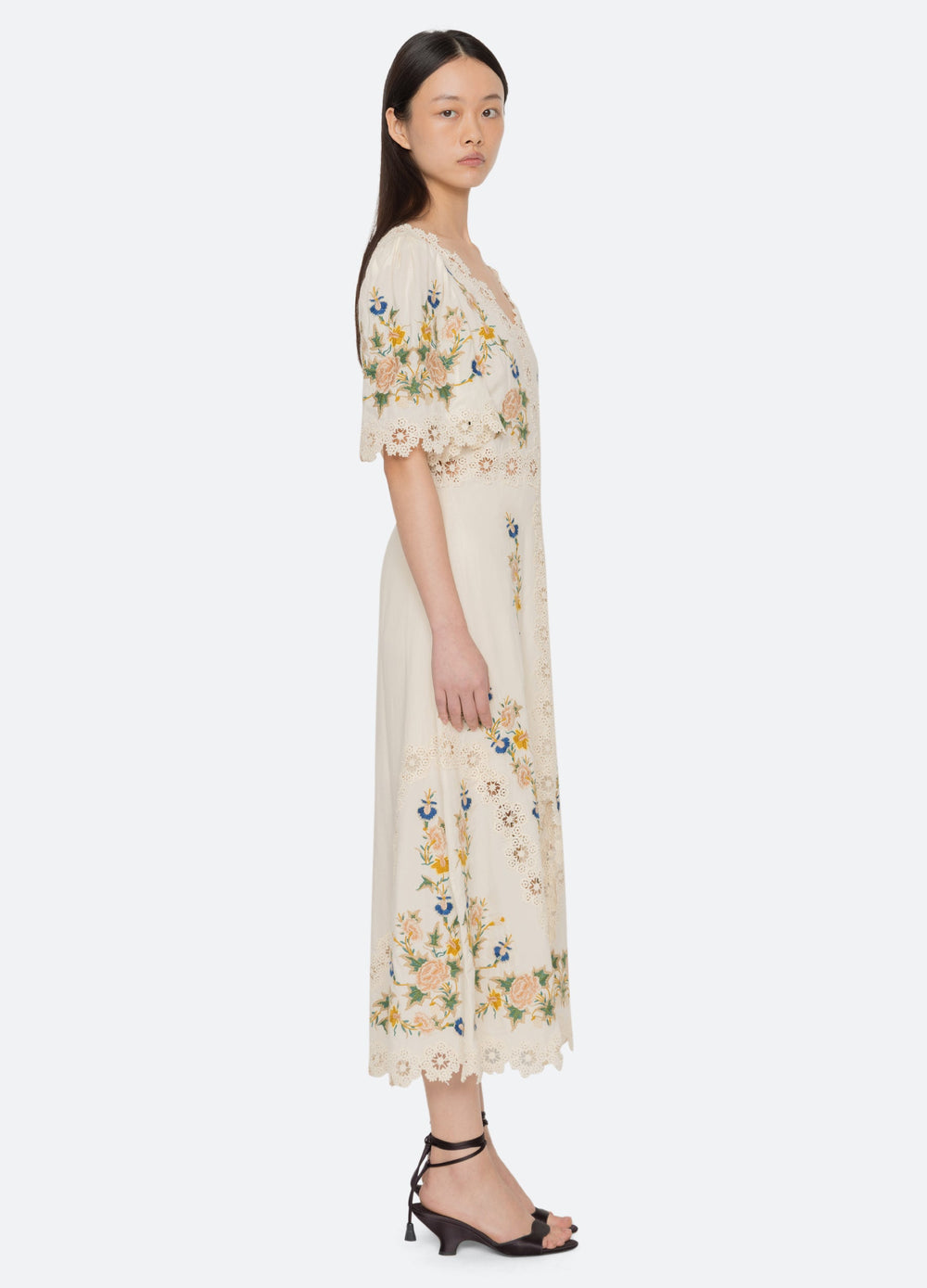Cream Adonna S/S Dress | Sea New York