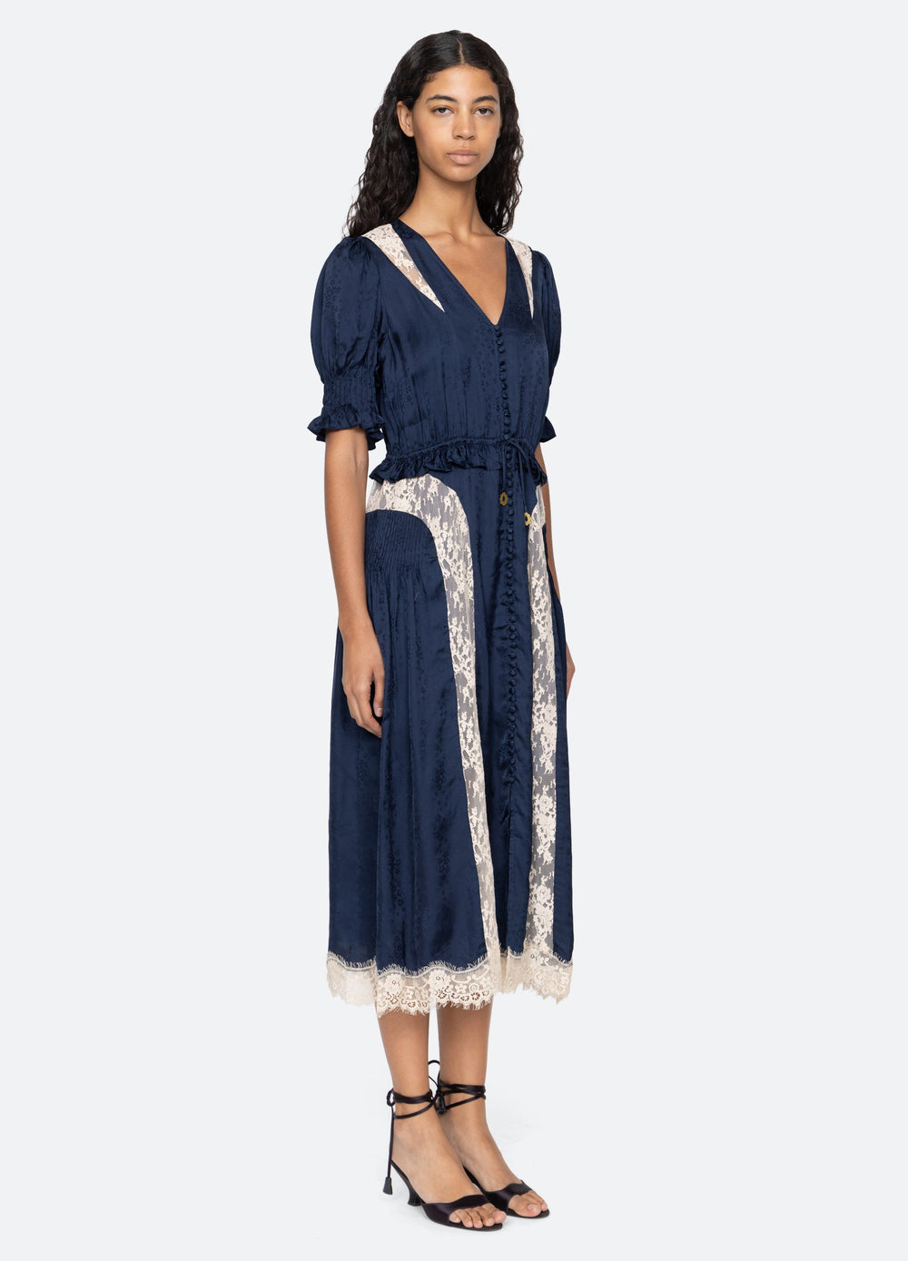 Navy Ethel Midi Dress | Sea New York