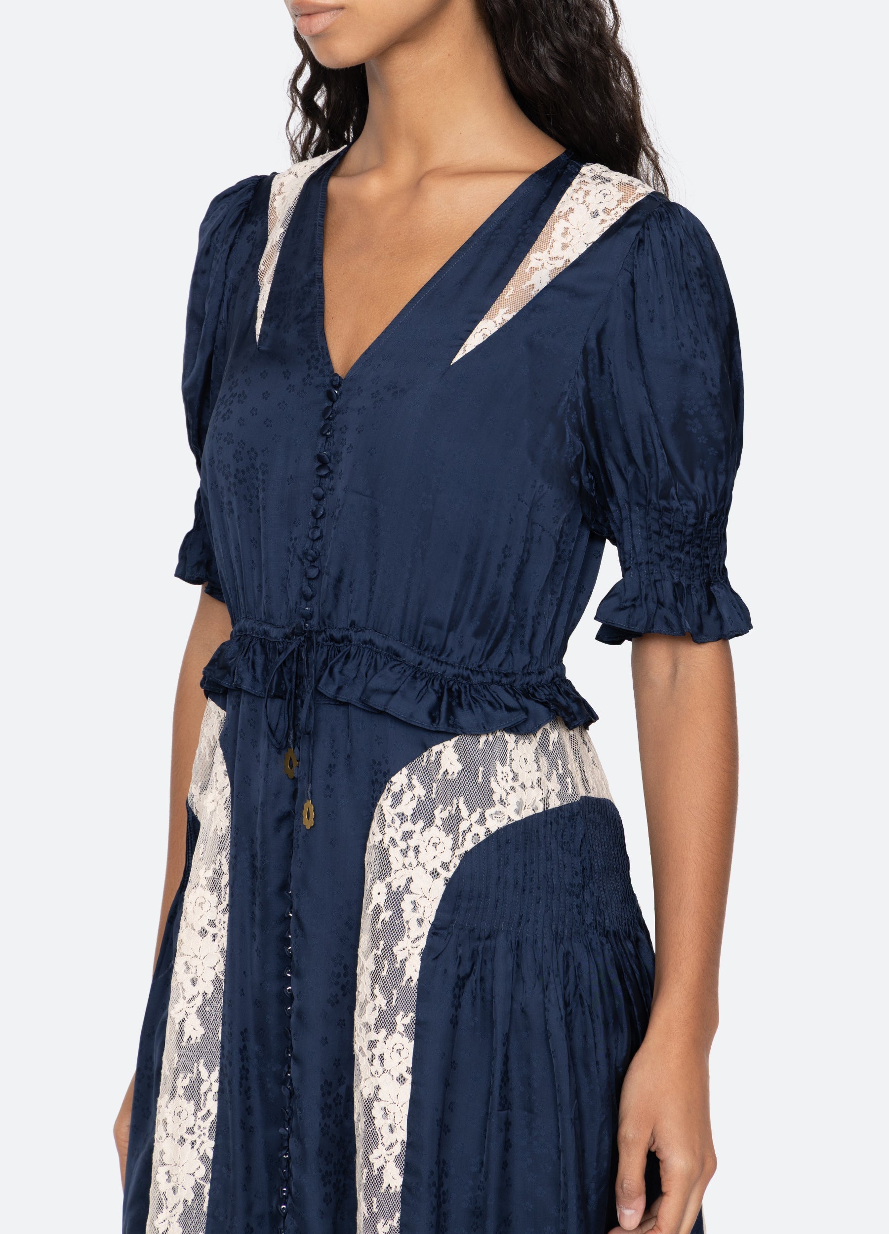Navy Ethel Midi Dress | Sea New York