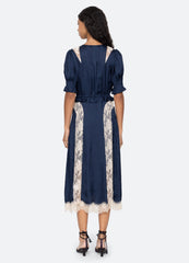 Navy Ethel Midi Dress | Sea New York