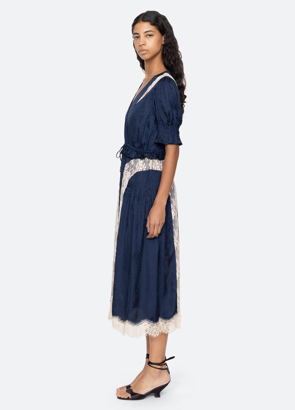 Navy Ethel Midi Dress | Sea New York