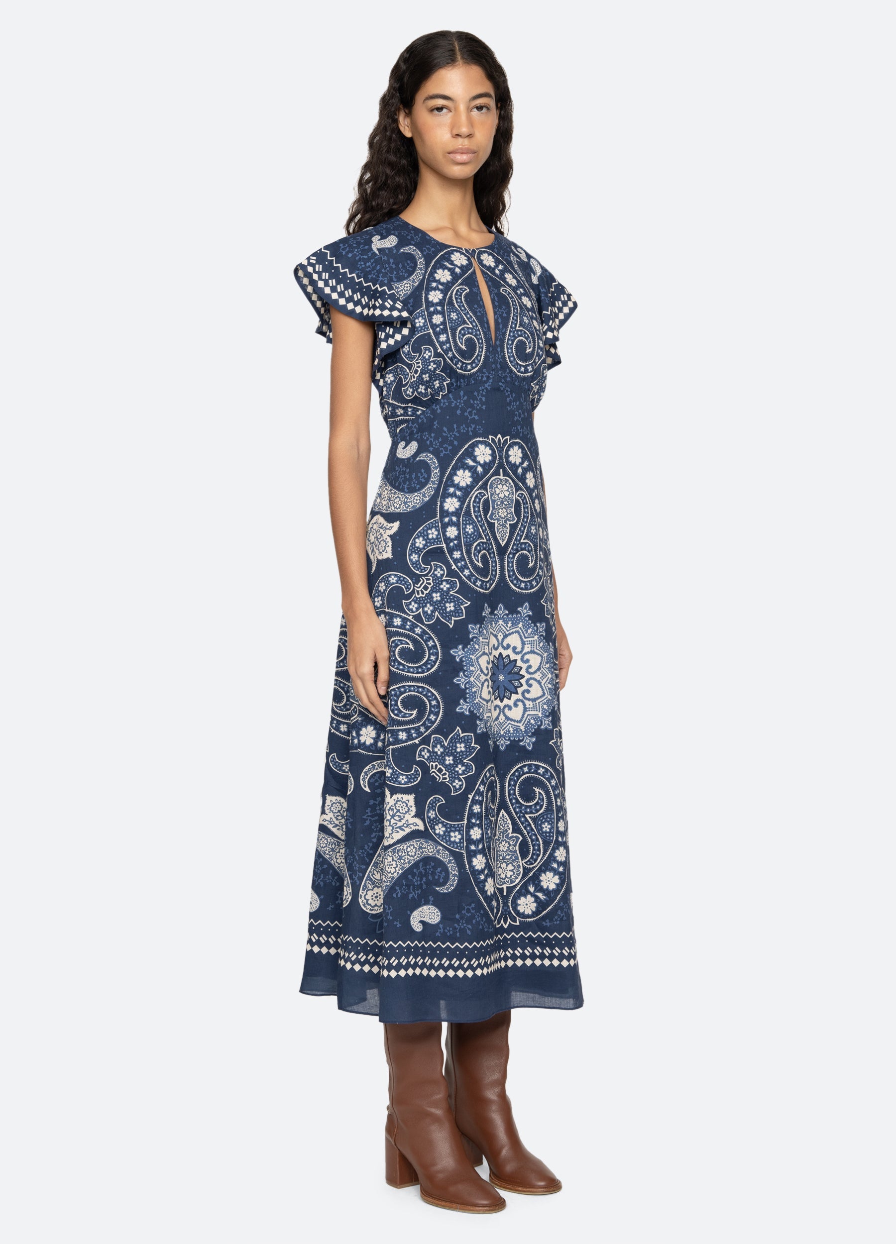 Navy Emelina Dress | Sea New York