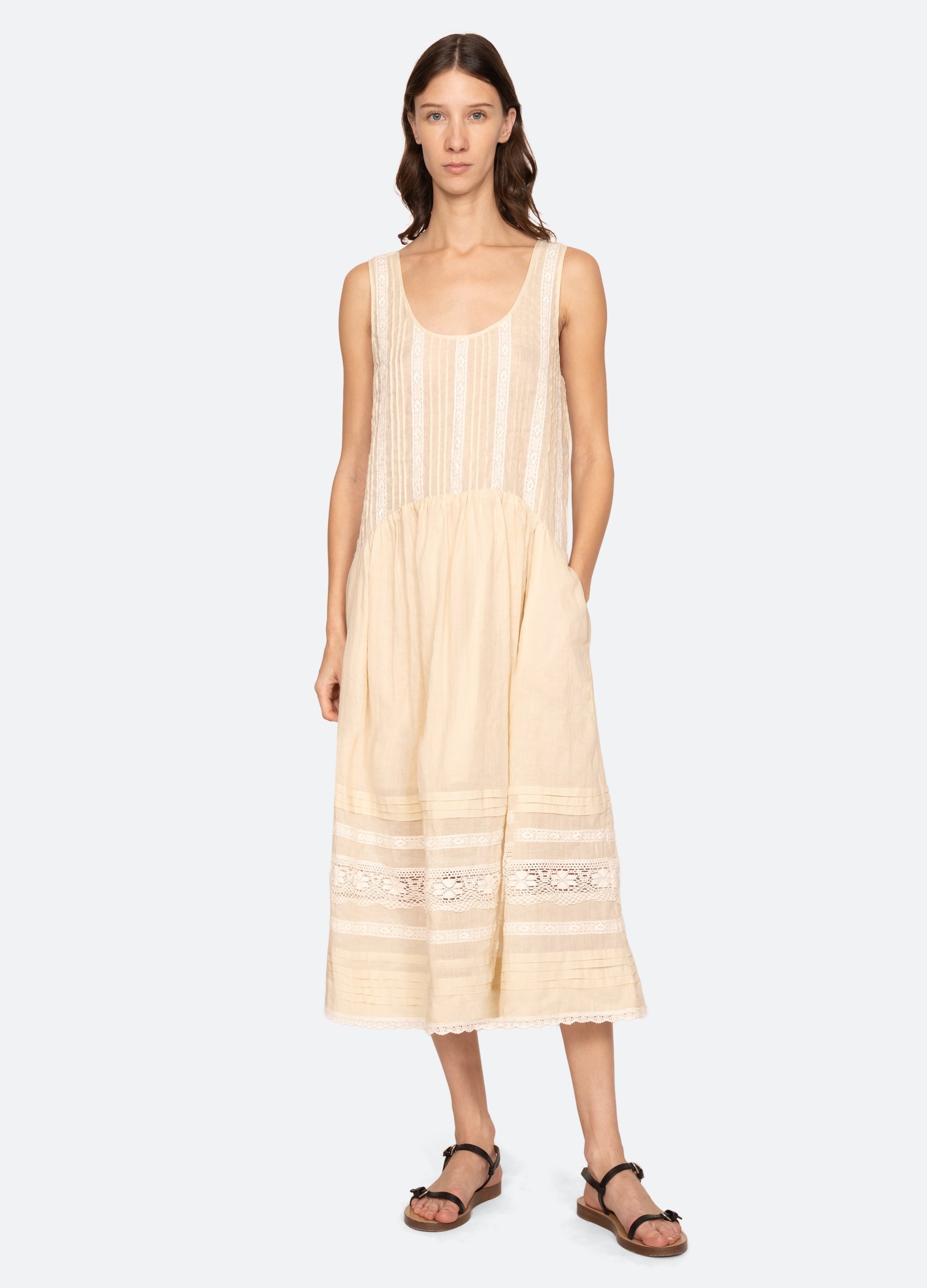 Cream Pippa Dress | Sea New York