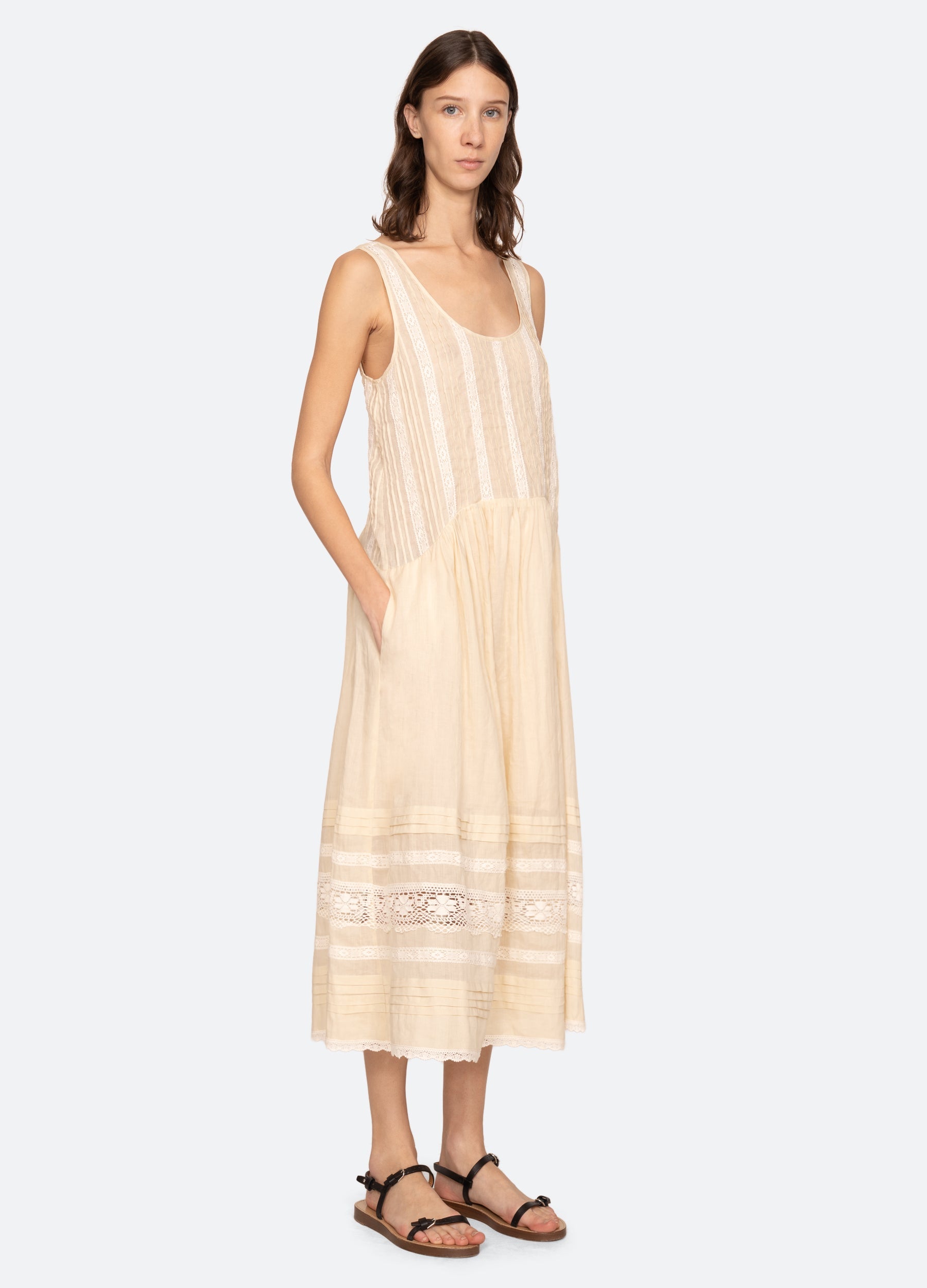 Cream Pippa Dress | Sea New York