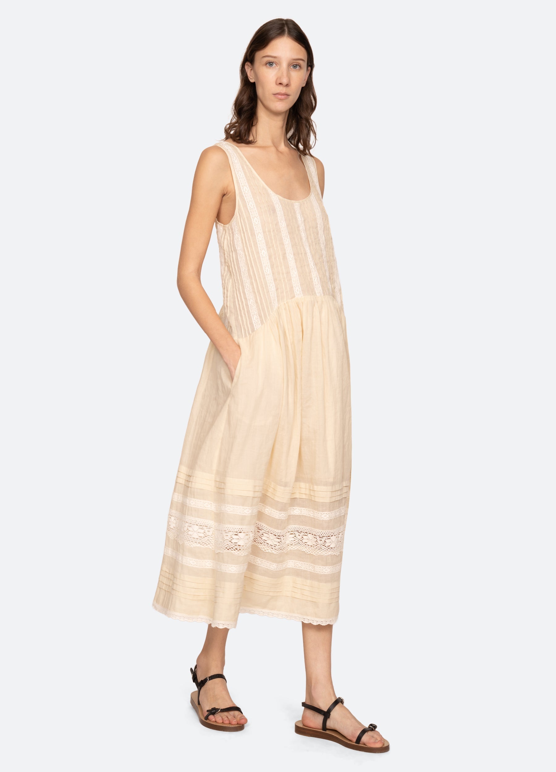Cream Pippa Dress | Sea New York