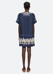 Navy Emelina S/S Dress | Sea New York