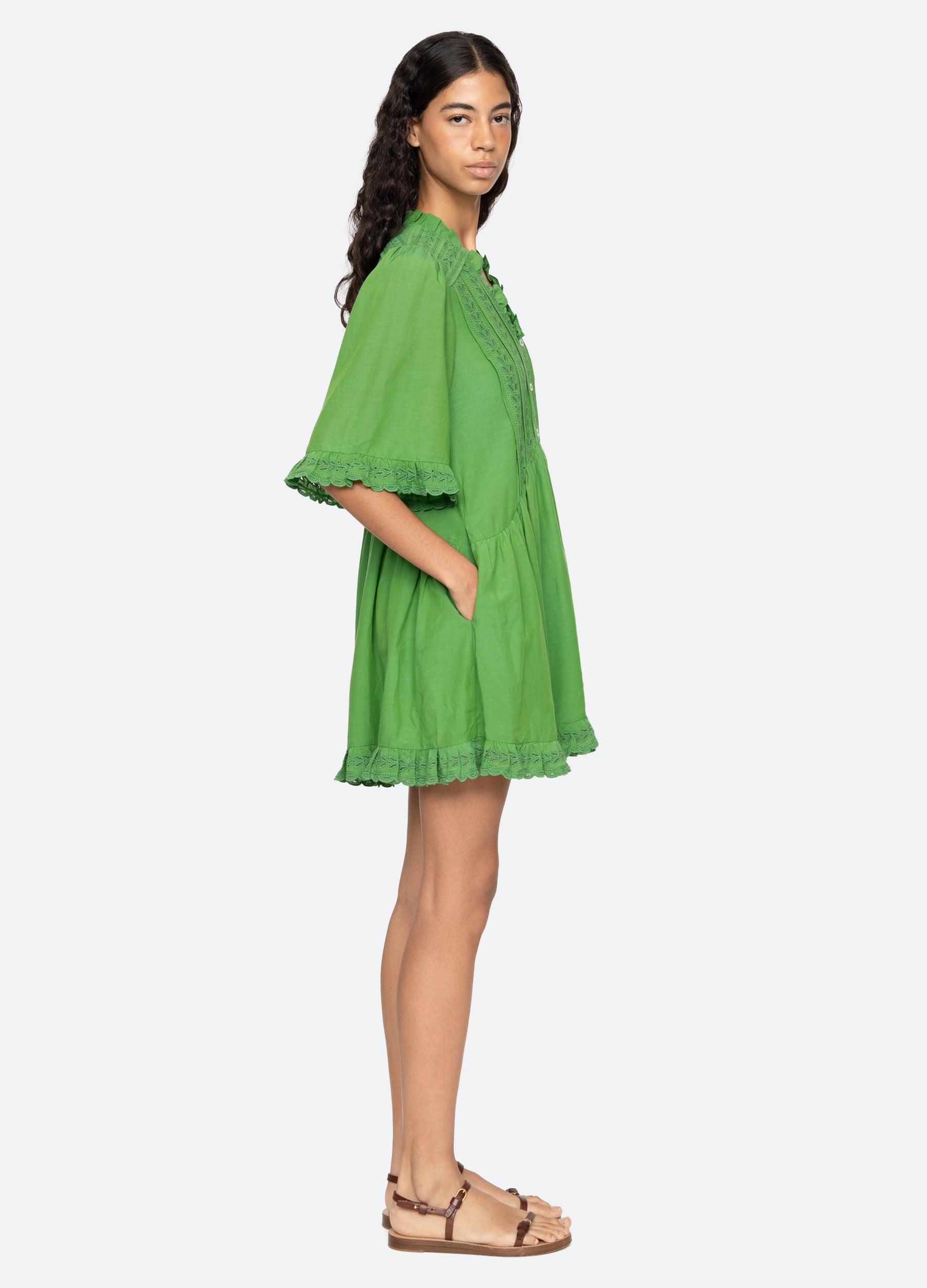 Green Eliza Mini Dress | Sea New York