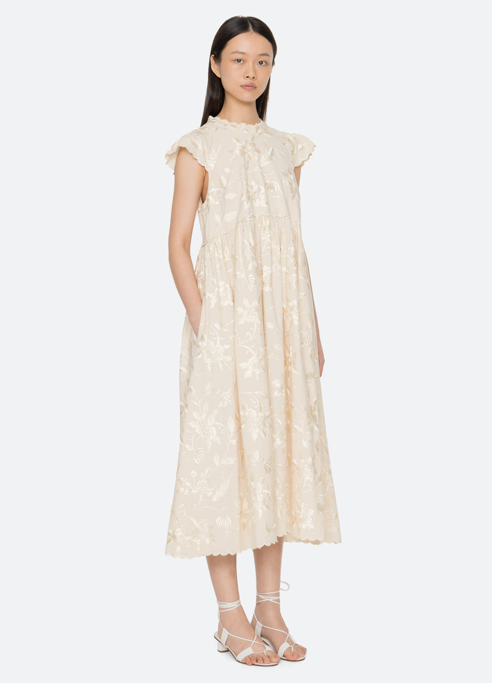 Cream Alina Dress | Sea New York
