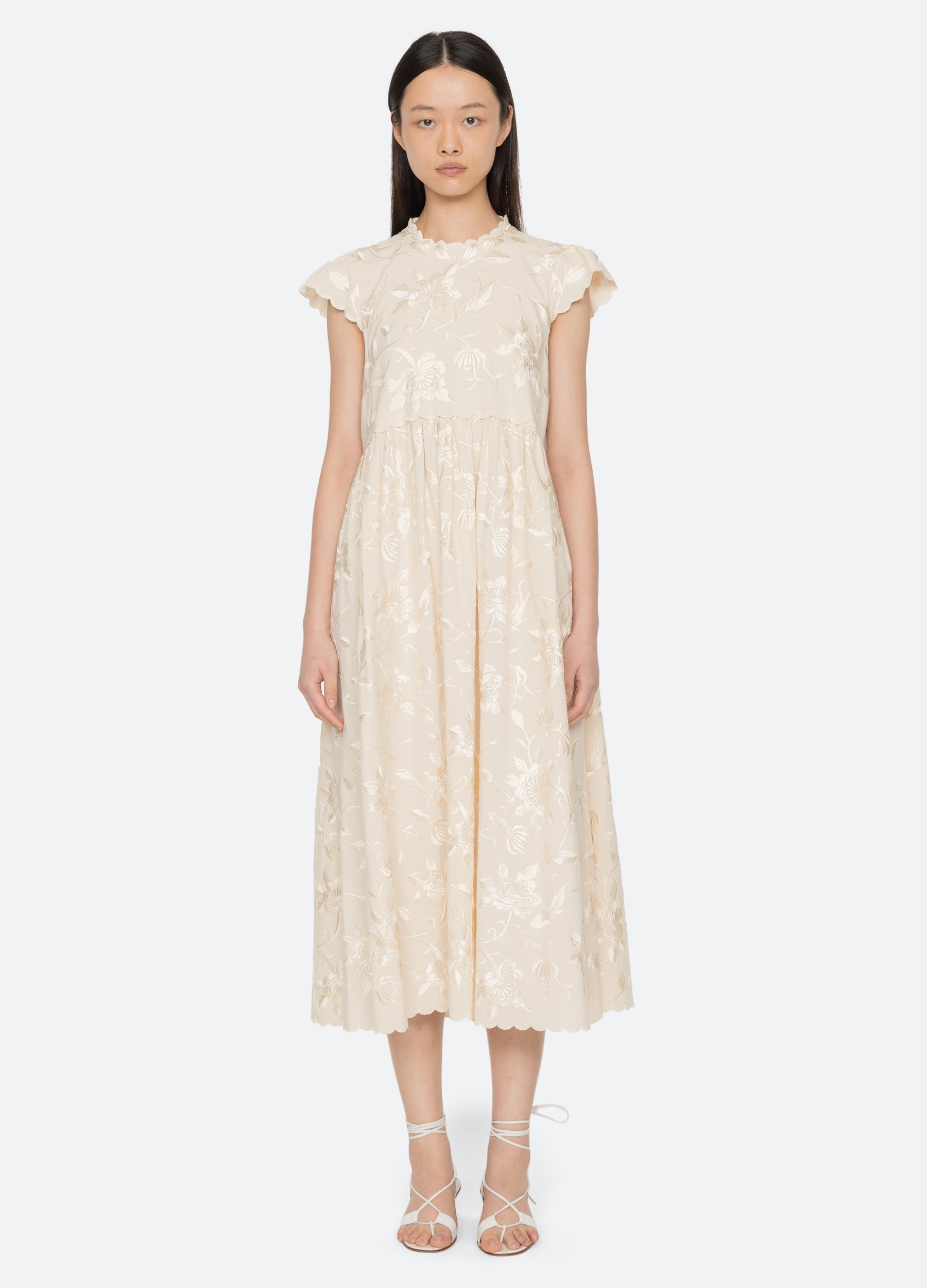 Cream Alina Dress | Sea New York