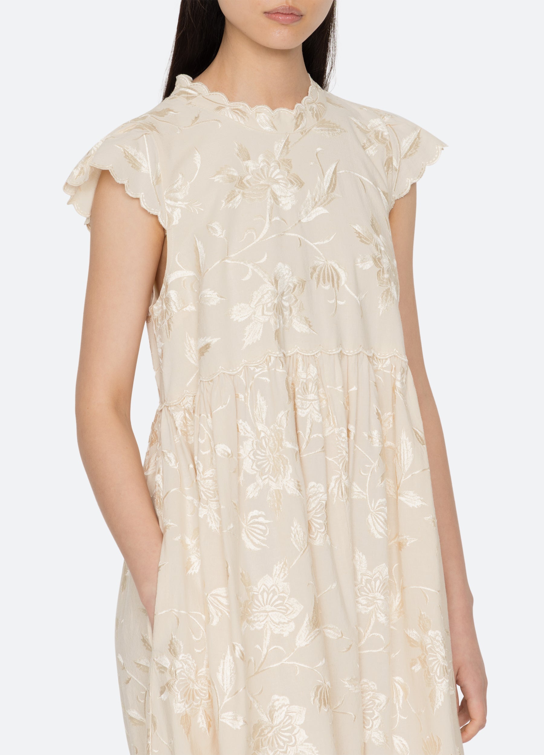 Cream Alina Dress | Sea New York