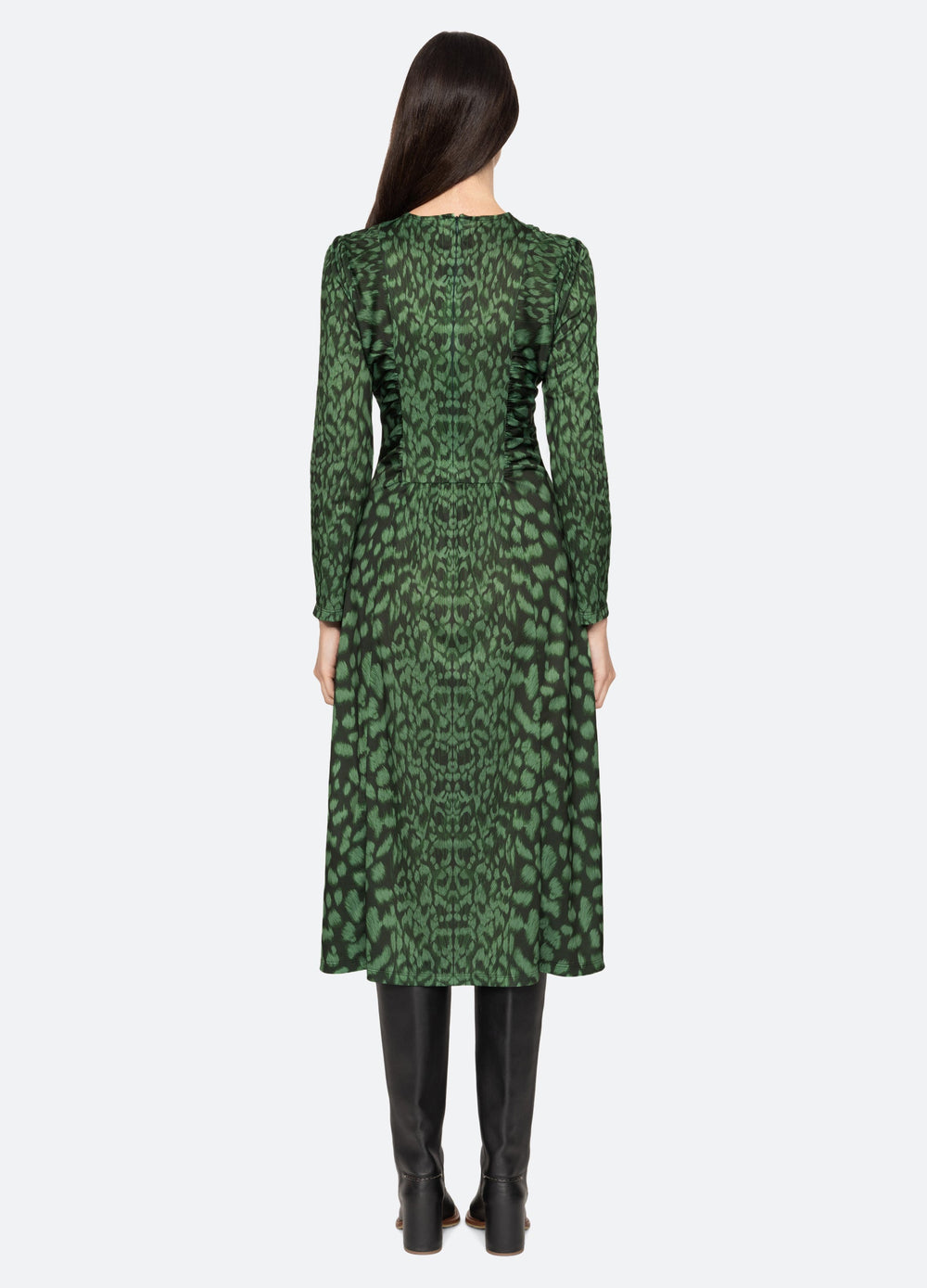 Green Claude L/S Dress | Sea New York