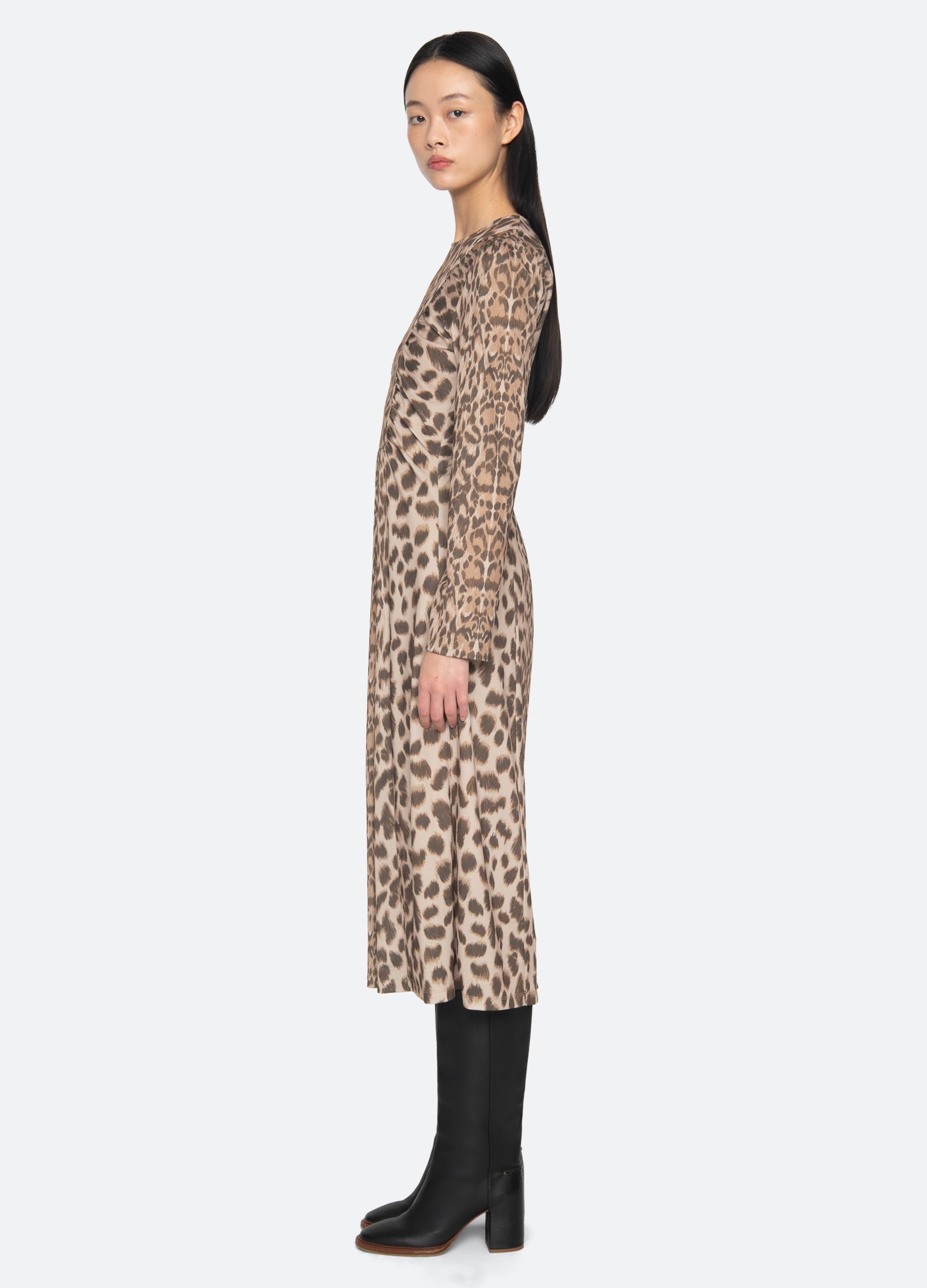 Green Claude L/S Dress | Sea New York