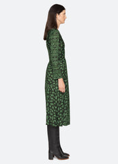 Green Claude L/S Dress | Sea New York
