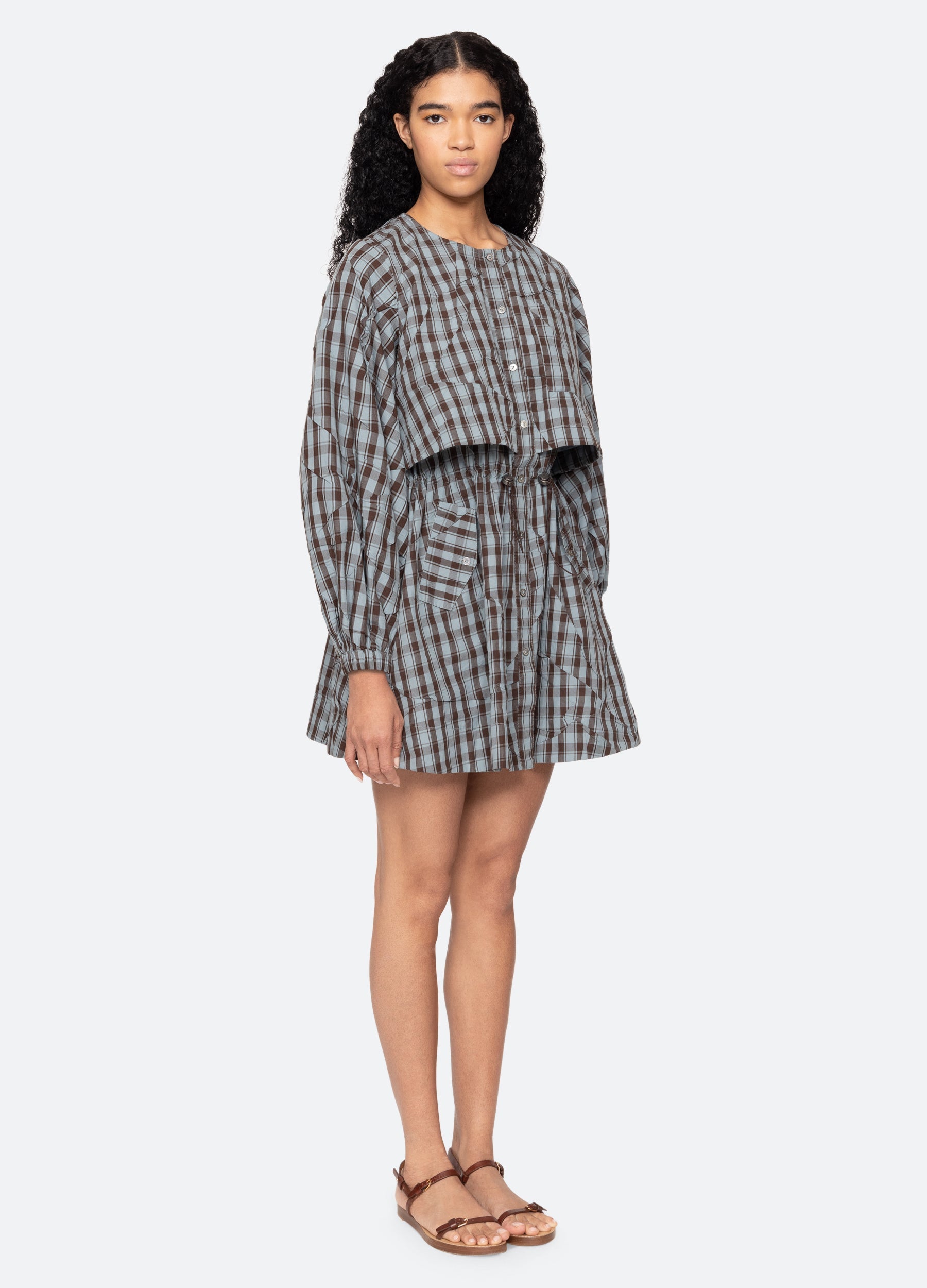Blue Ophelia Mini Dress | Sea New York