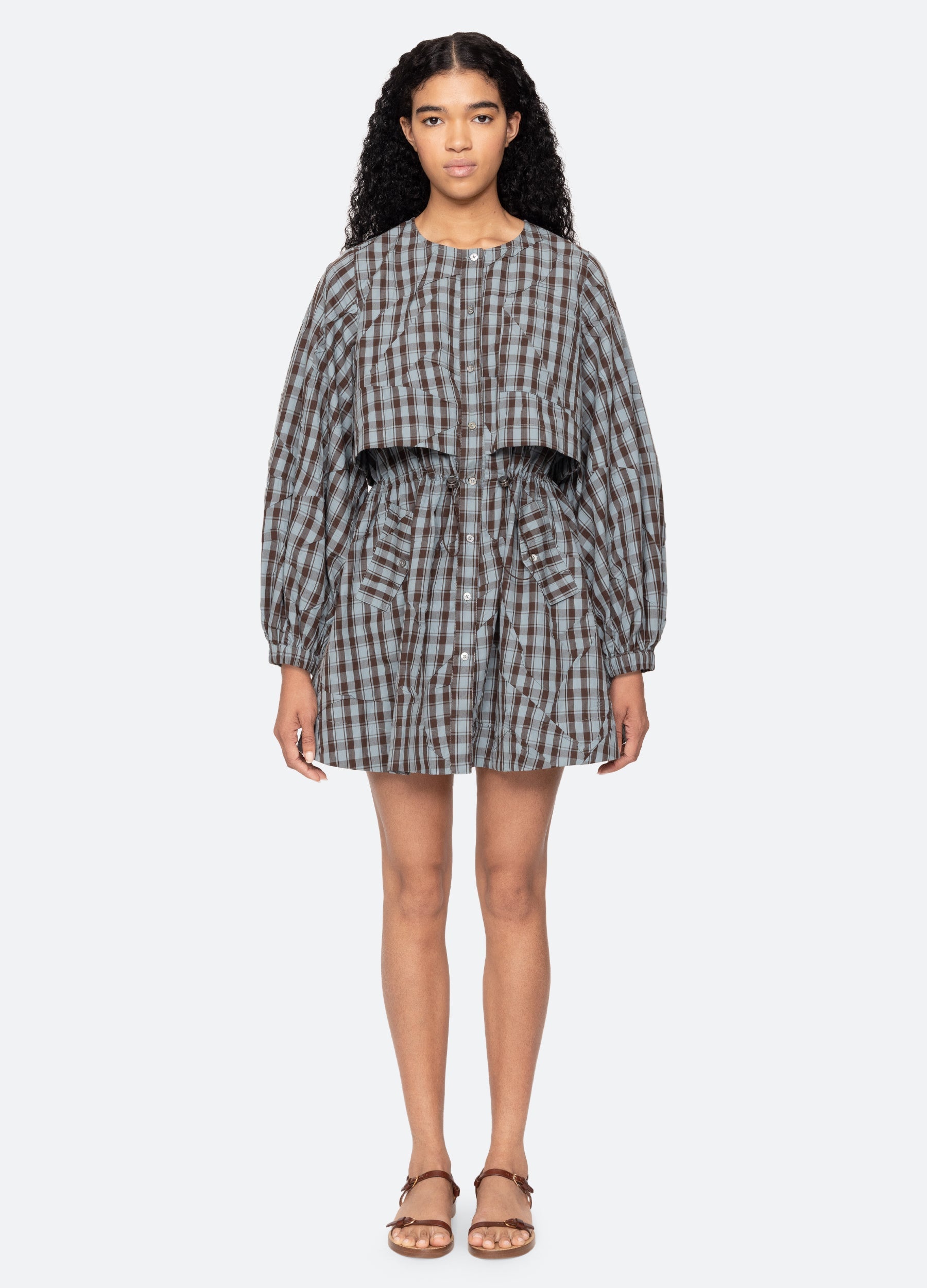 Blue Ophelia Mini Dress | Sea New York