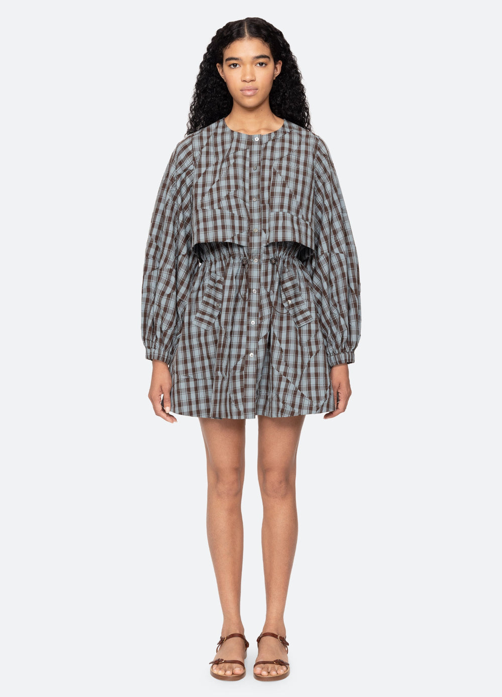 Blue Ophelia Mini Dress | Sea New York