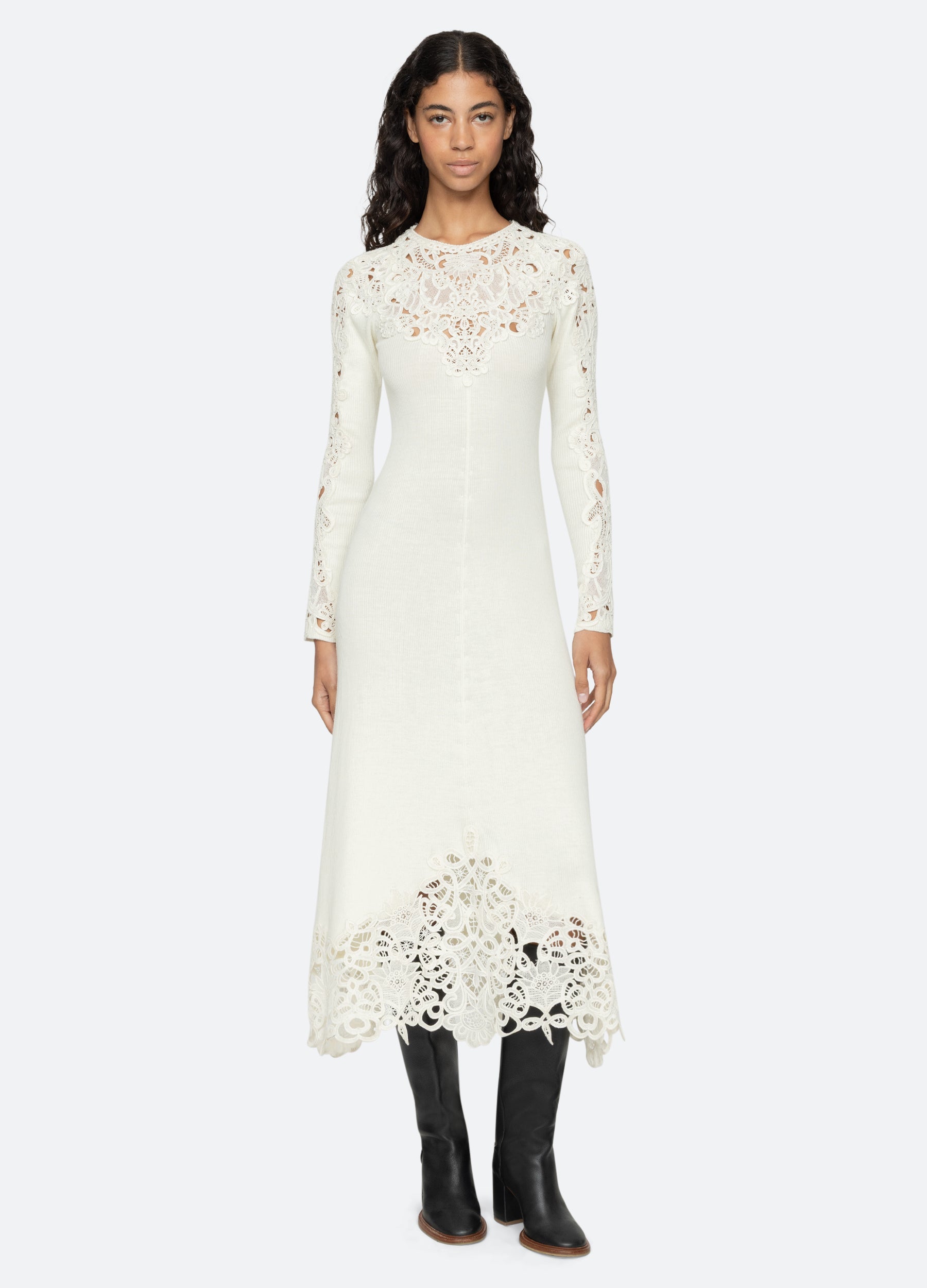 Cream Adelina L/S Dress | Sea New York