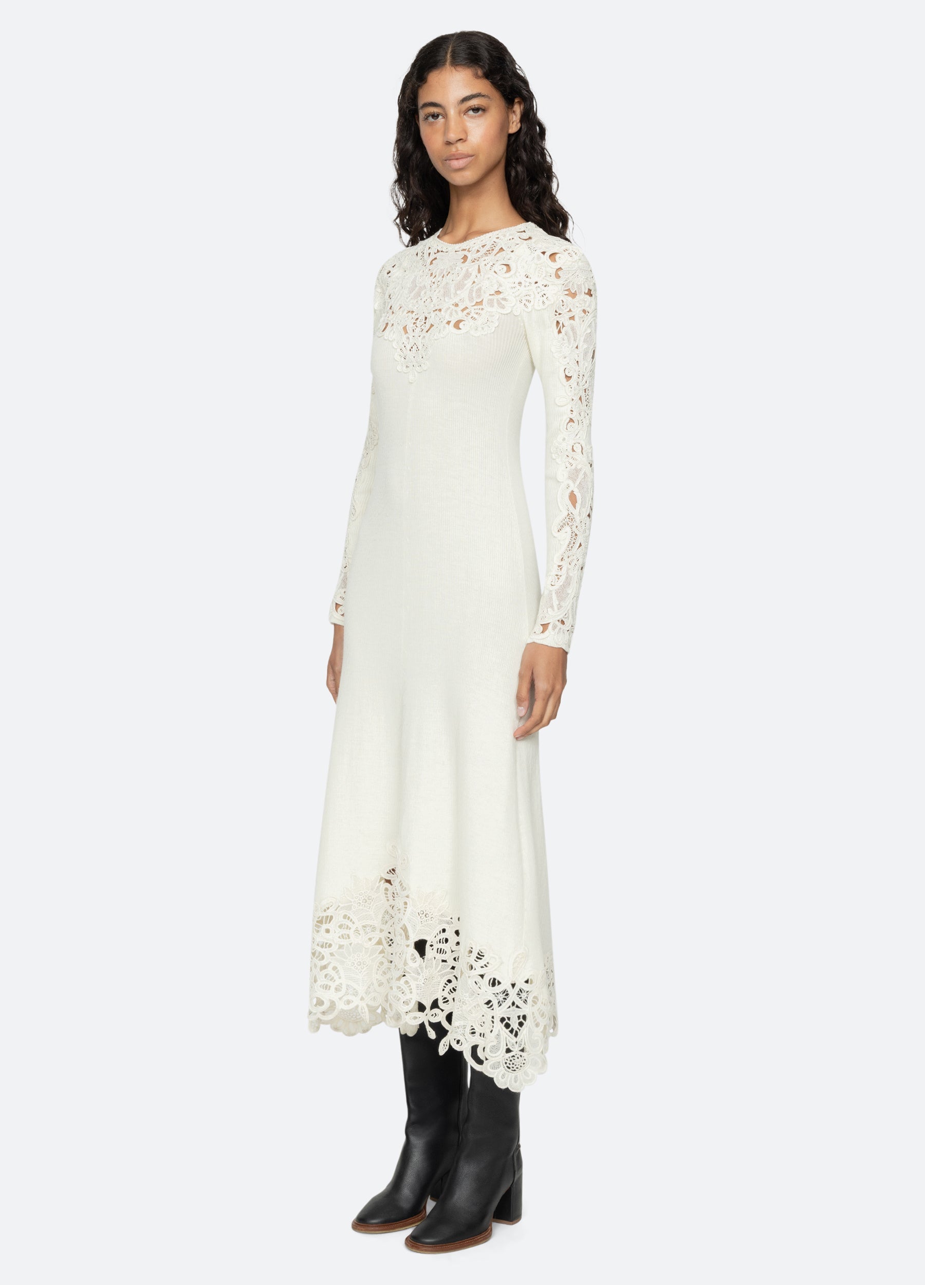 Cream Adelina L/S Dress | Sea New York