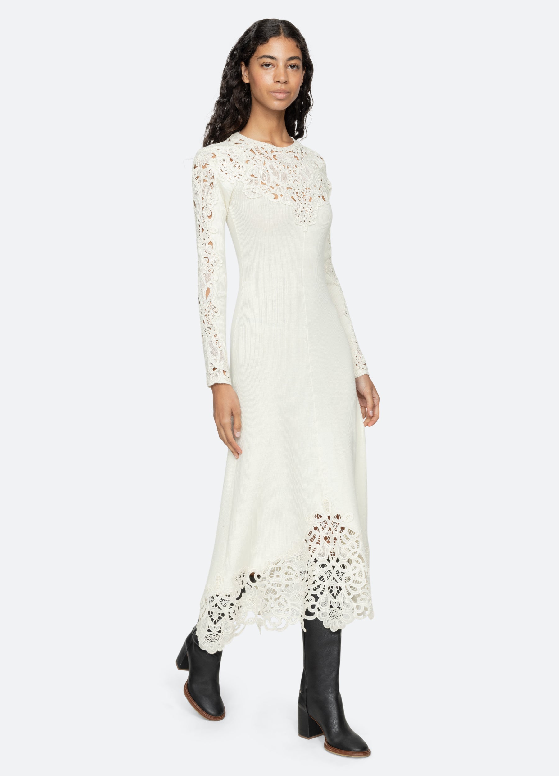 Cream Adelina L/S Dress | Sea New York