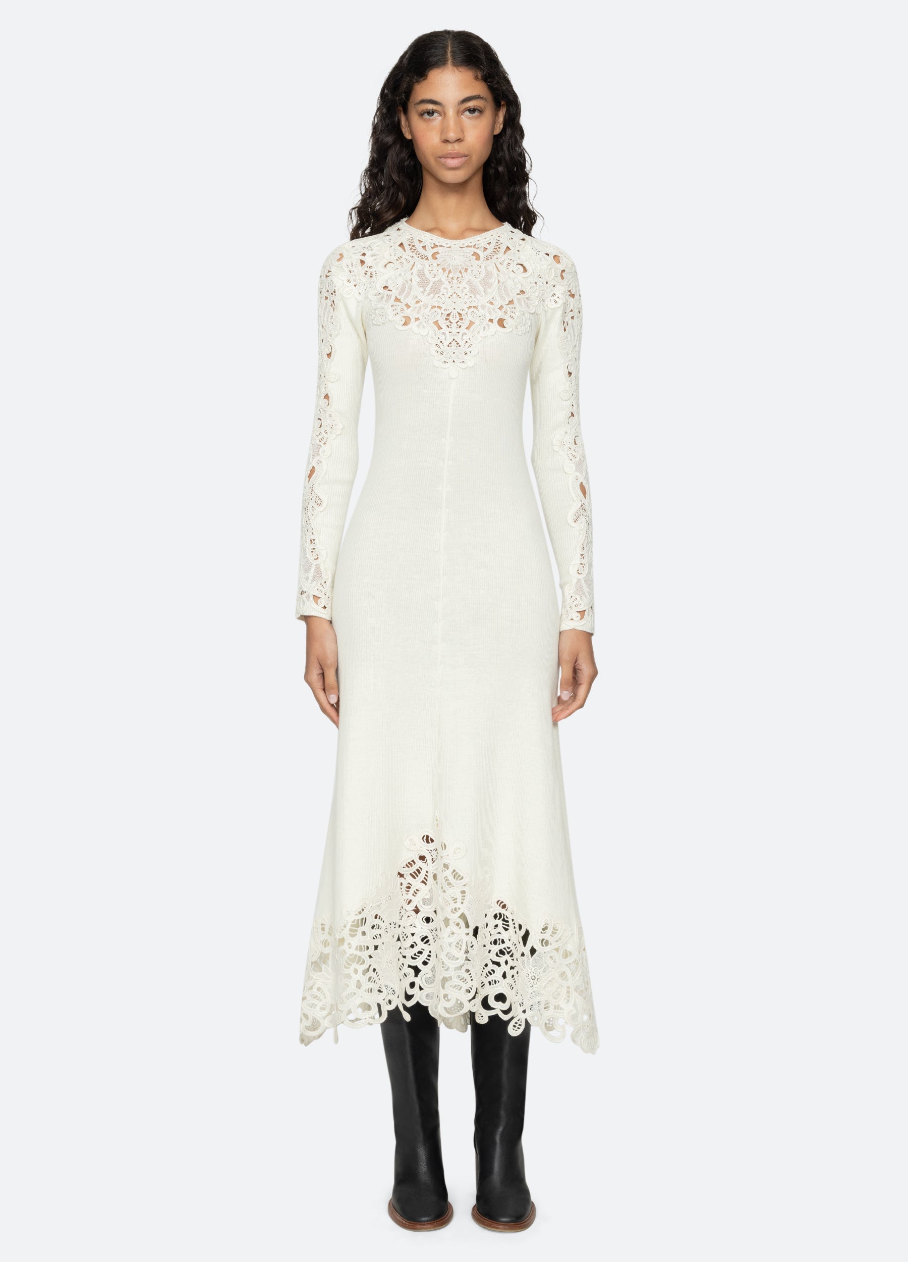 Cream Adelina L/S Dress | Sea New York