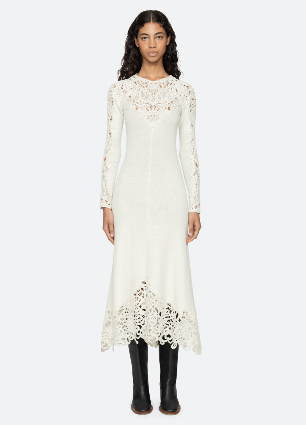 Cream Adelina L/S Dress | Sea New York
