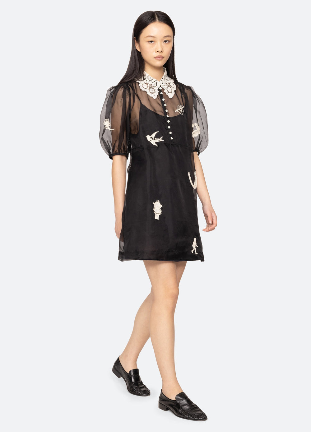 Black Ellison Mini Dress | Sea New York
