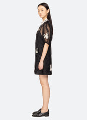 Black Ellison Mini Dress | Sea New York