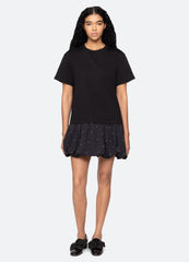 Black Alberta Combo Dress | Sea New York