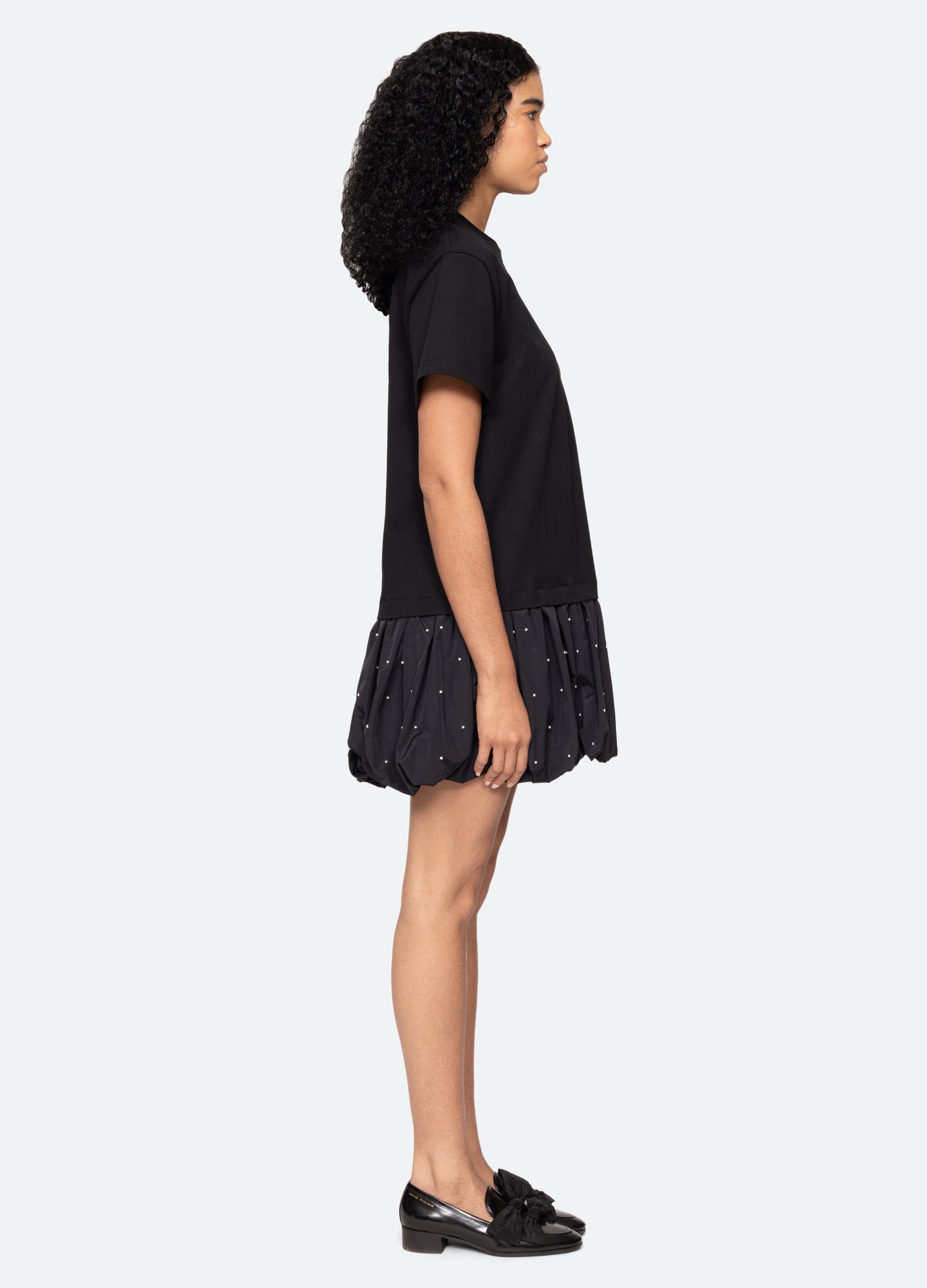 Black Alberta Combo Dress | Sea New York