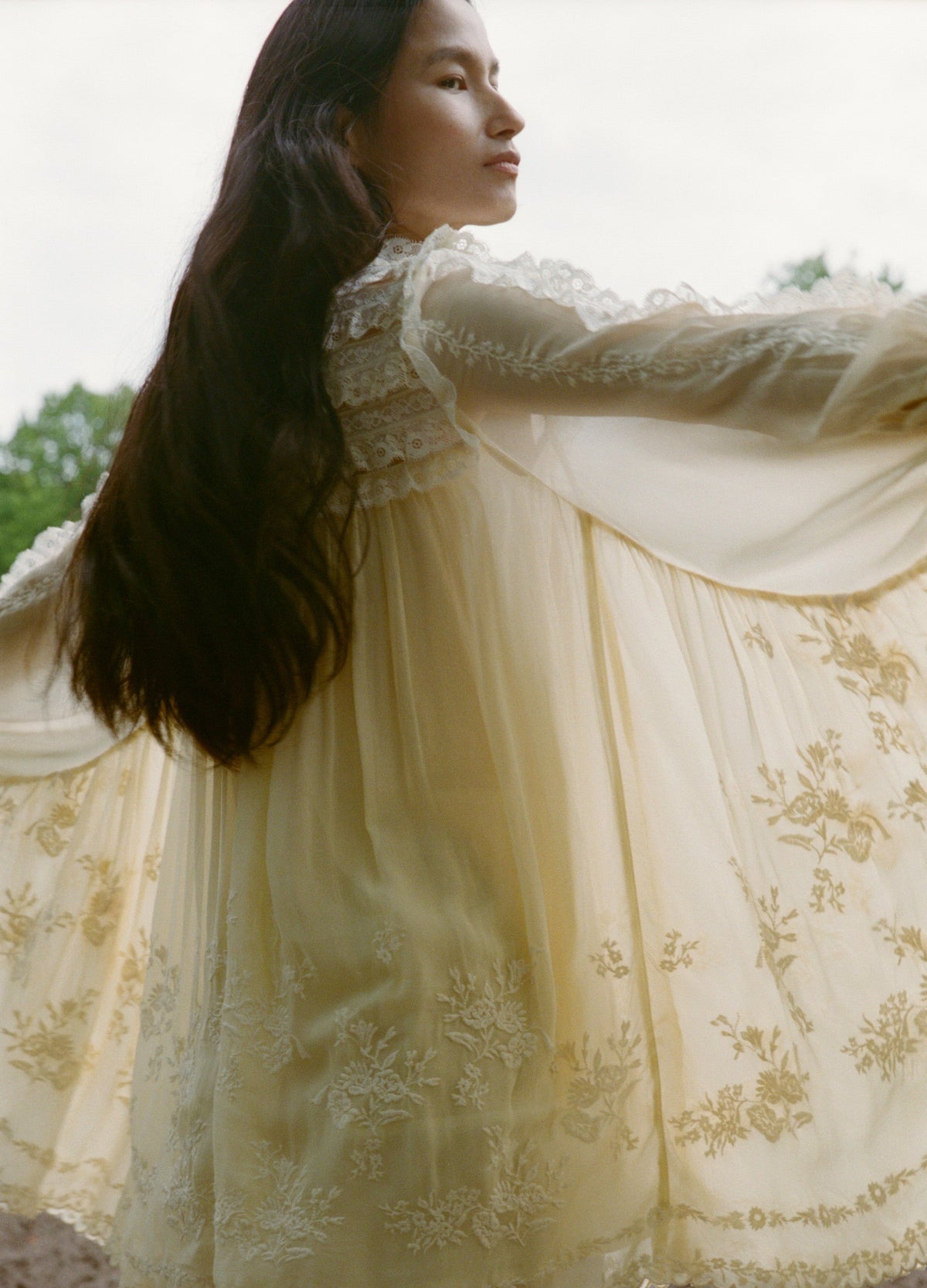 Cream Ayda Dress | Sea New York