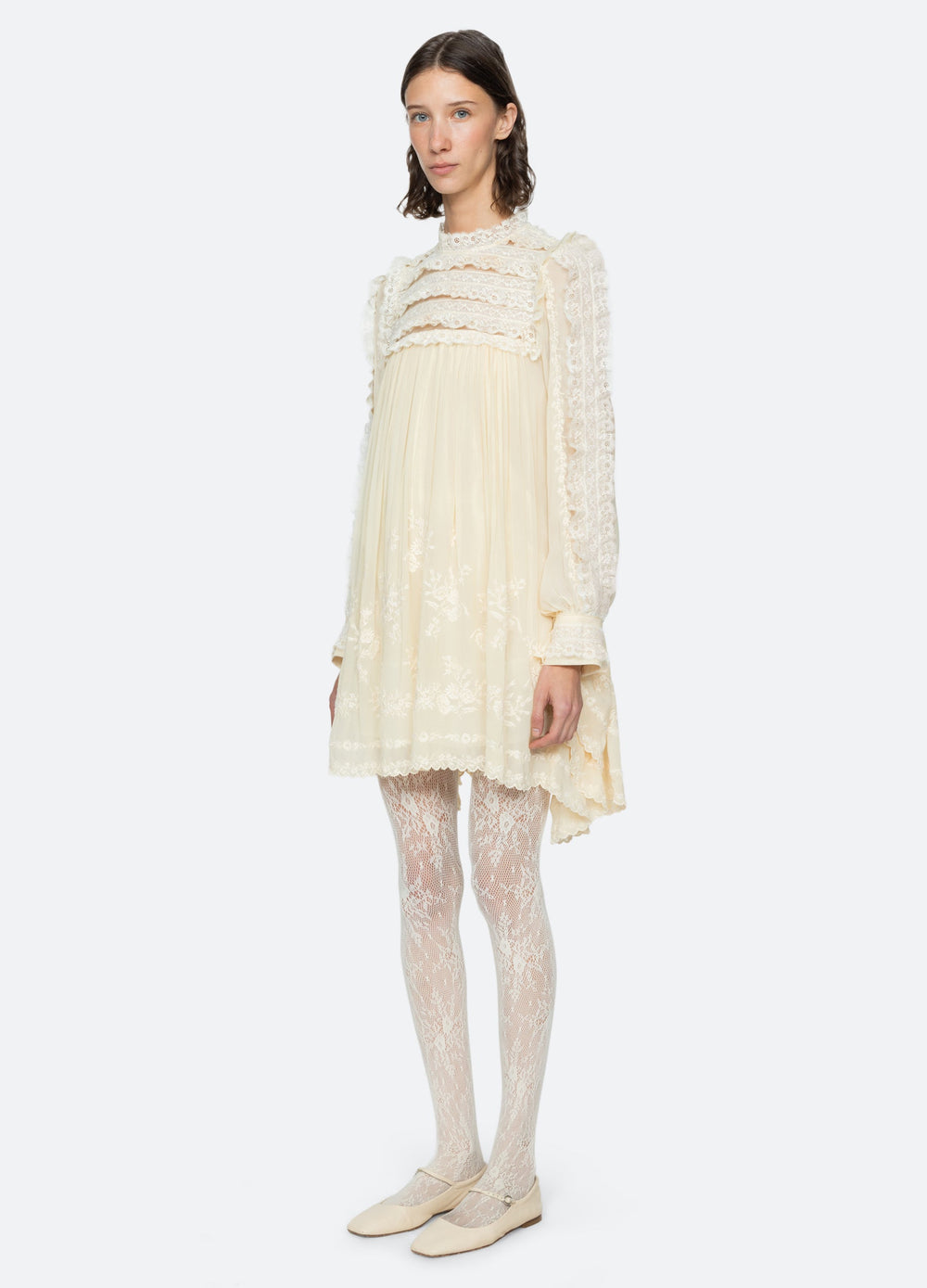 Cream Ayda Dress | Sea New York