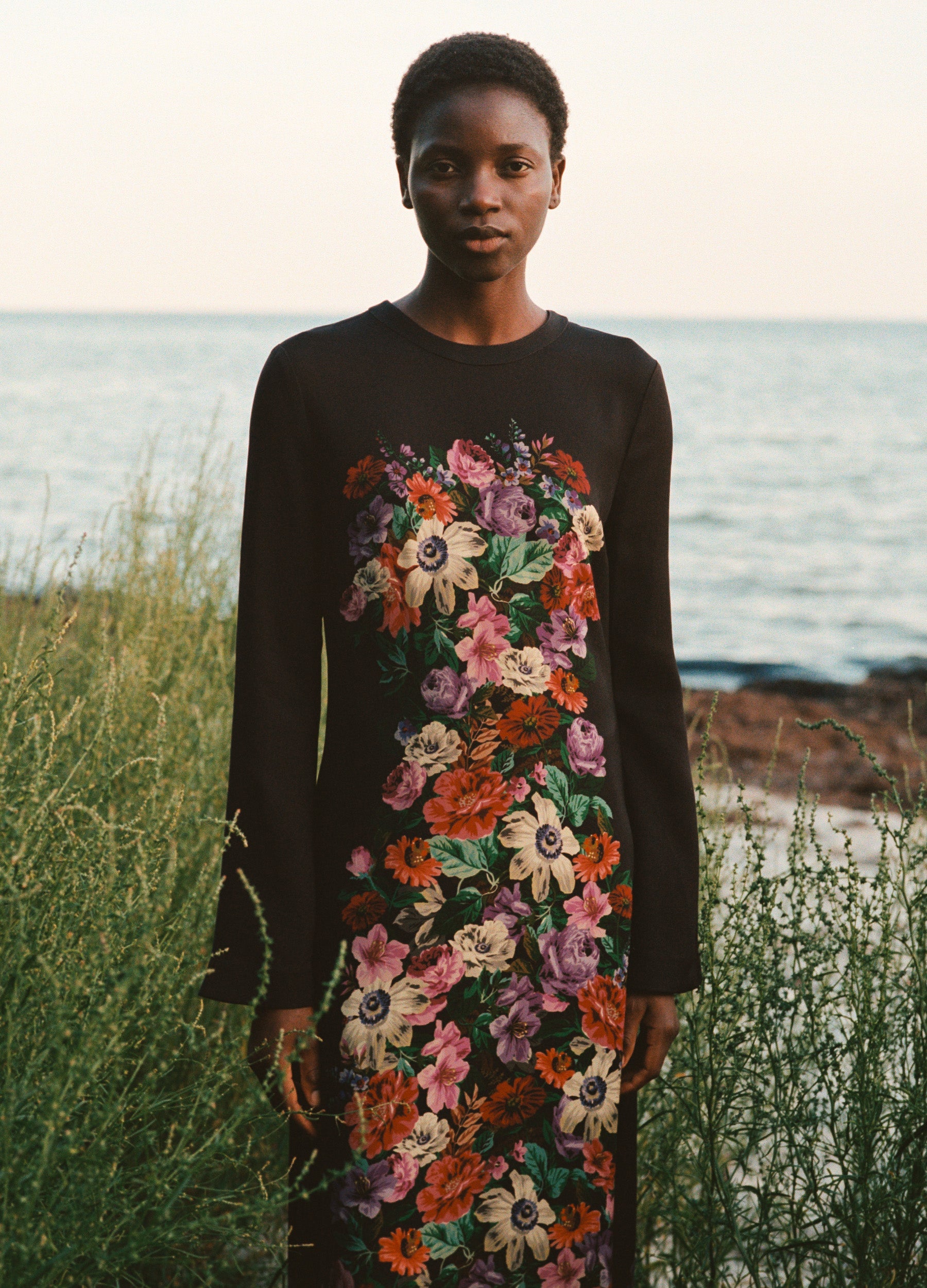 Multi Viktoria L/S Dress | Sea New York