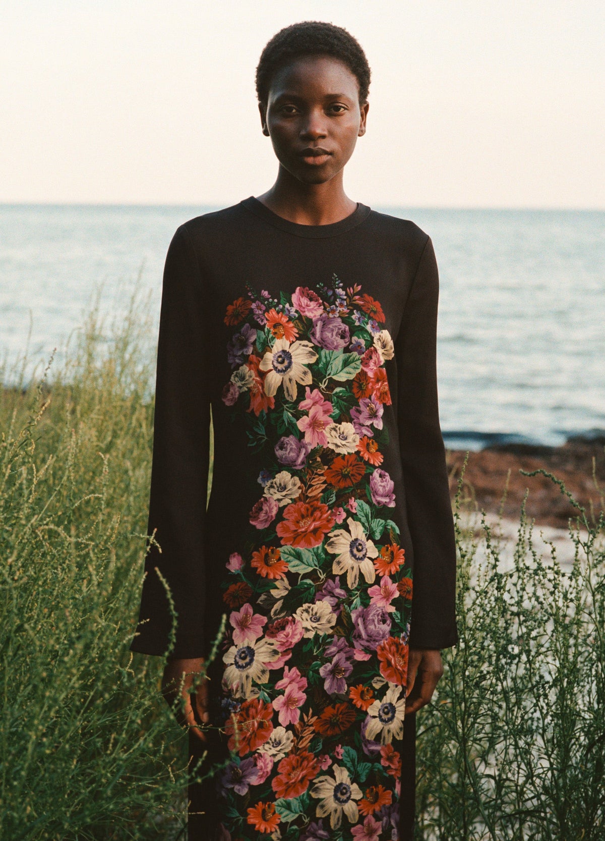 Multi Viktoria L/S Dress | Sea New York