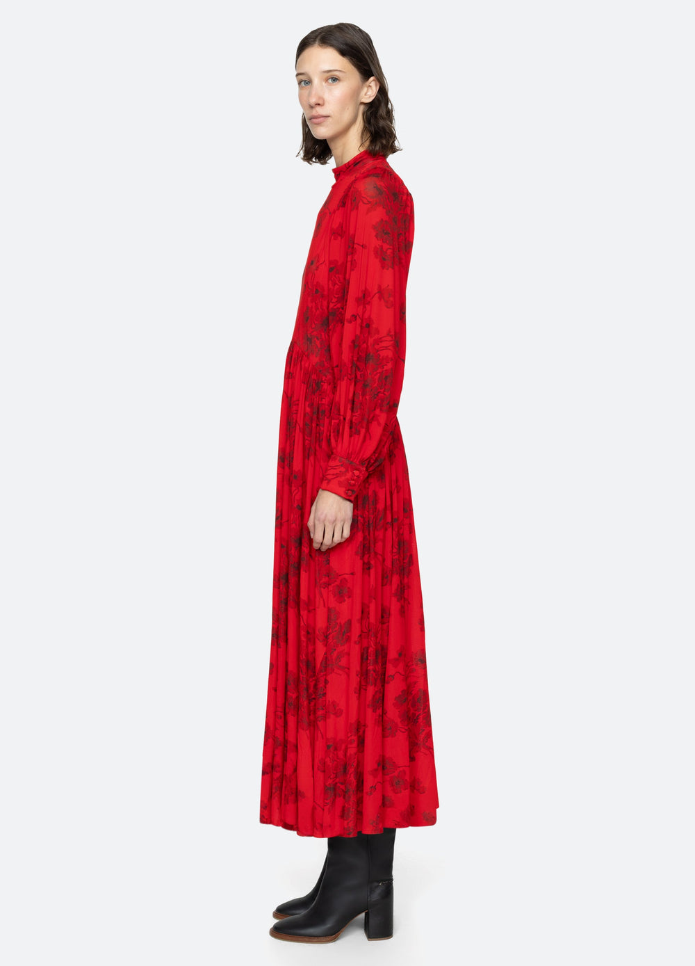 Red Cornelia L/S Dress | Sea New York