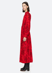 Red Cornelia L/S Dress | Sea New York