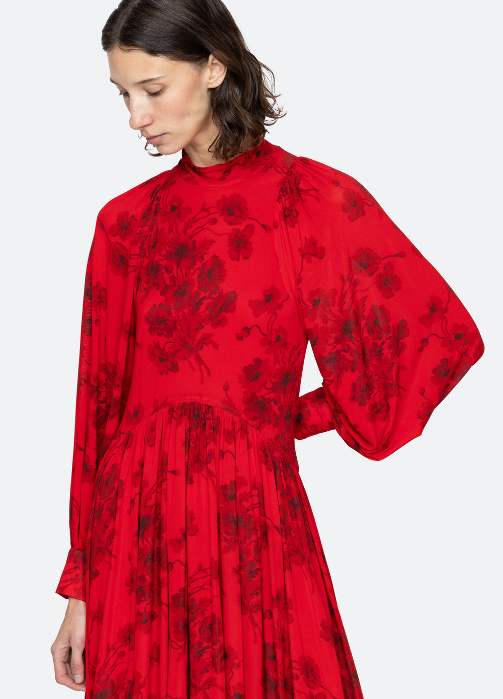 Red Cornelia L/S Dress | Sea New York