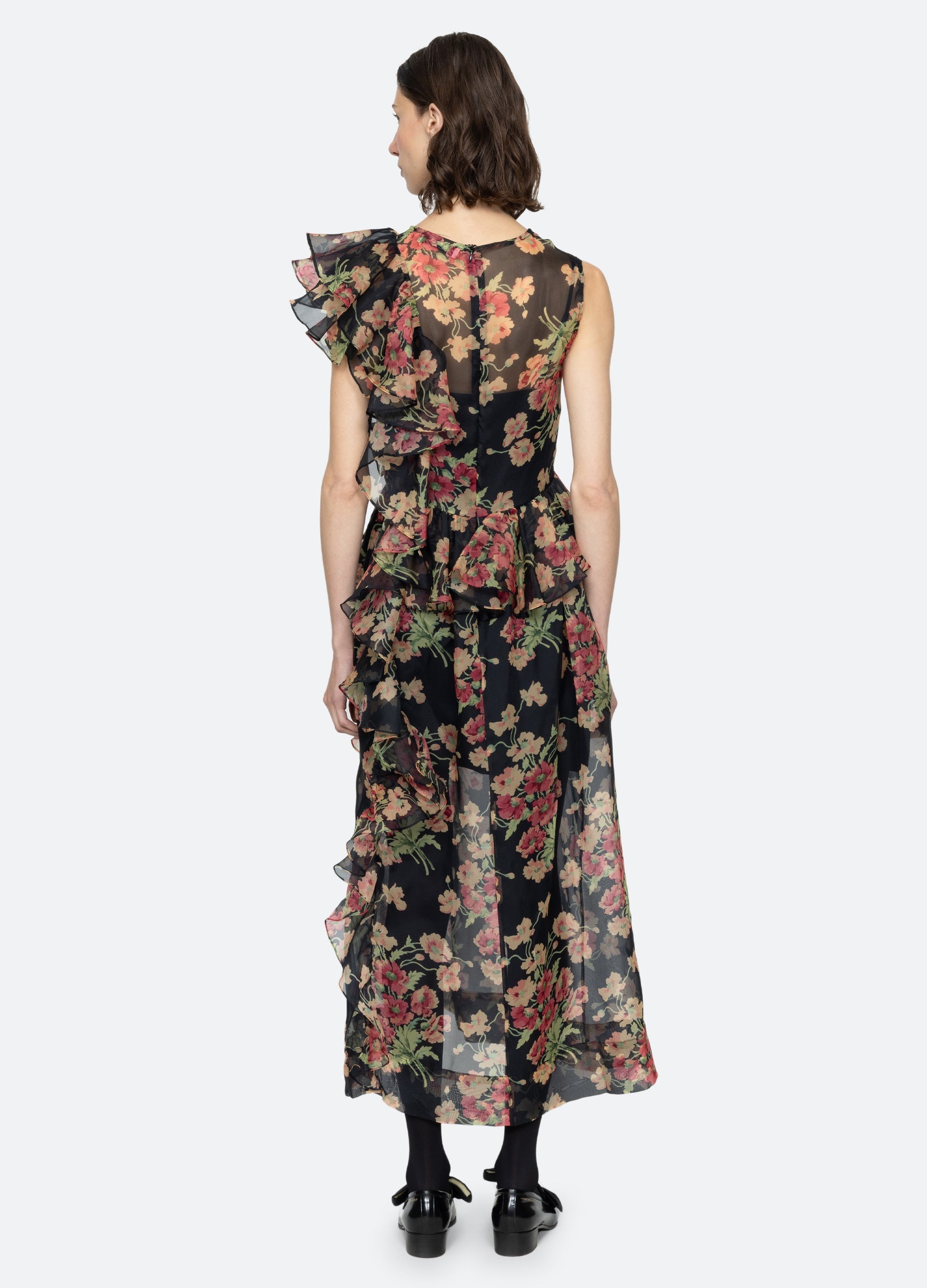 Black Cornelia Midi Dress | Sea New York