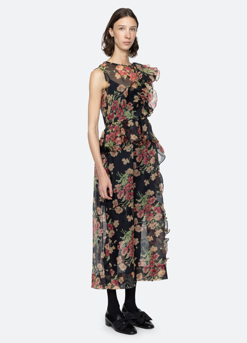 Black Cornelia Midi Dress | Sea New York