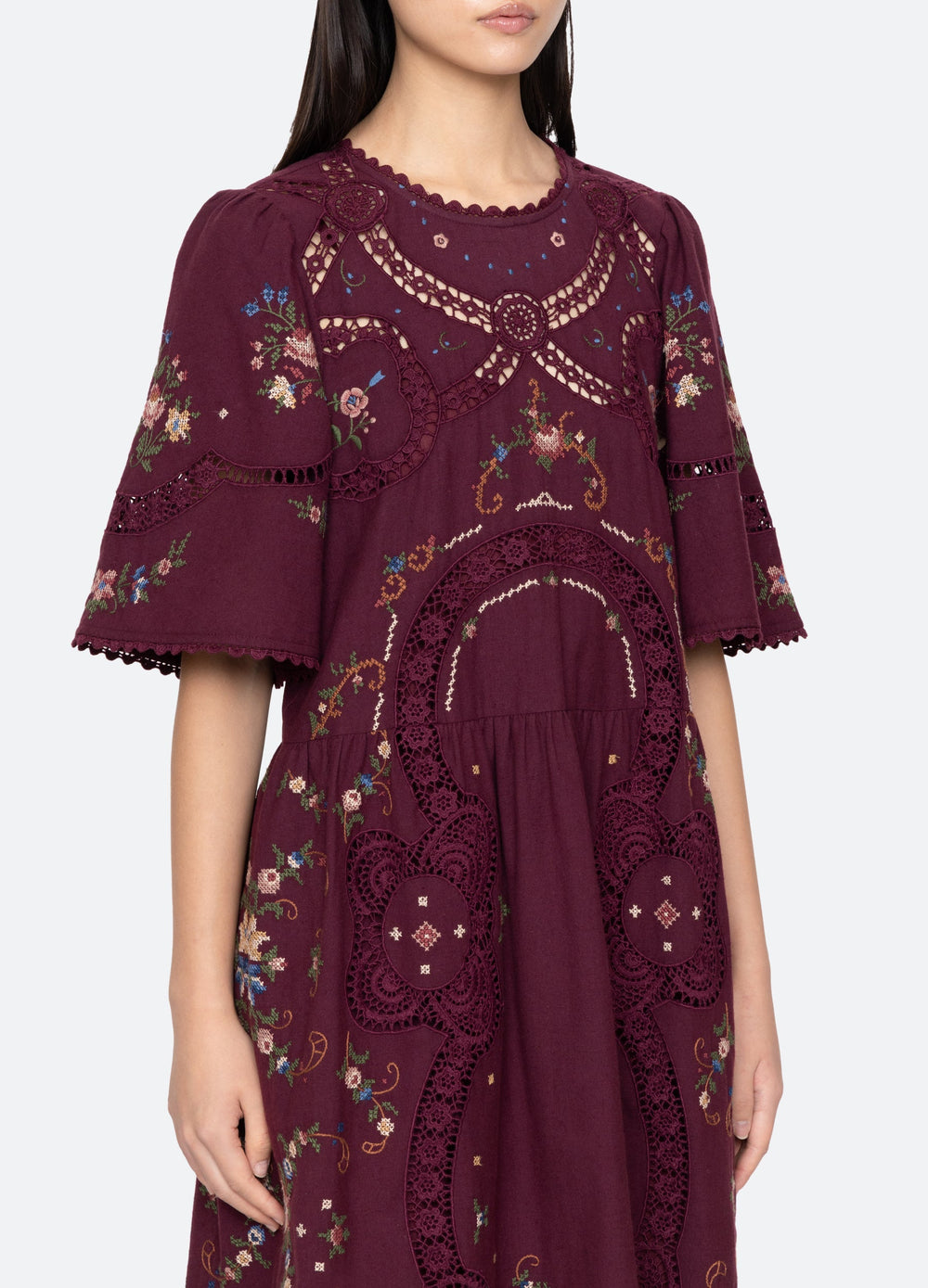 Navy Edwina S/S Dress | Sea New York