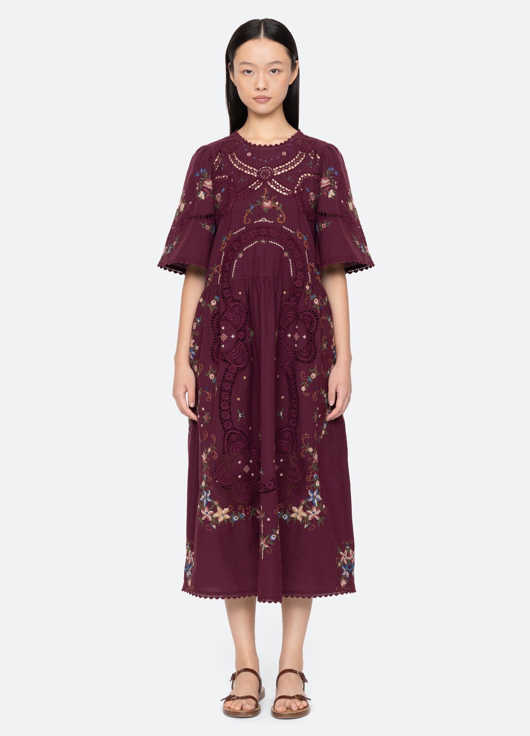 Navy Edwina S/S Dress | Sea New York