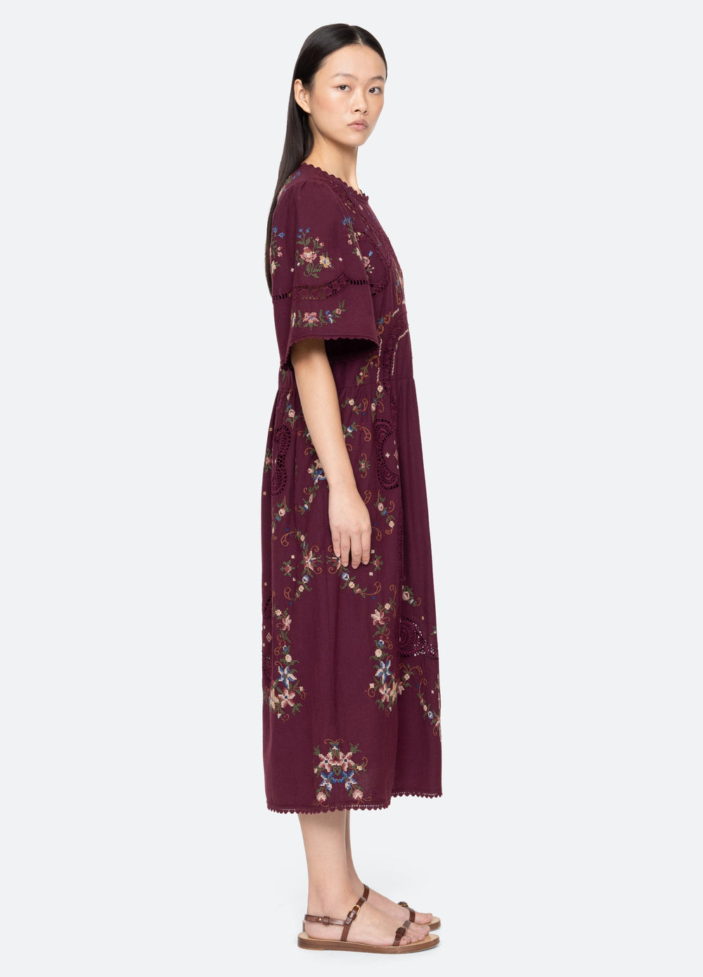 Navy Edwina S/S Dress | Sea New York