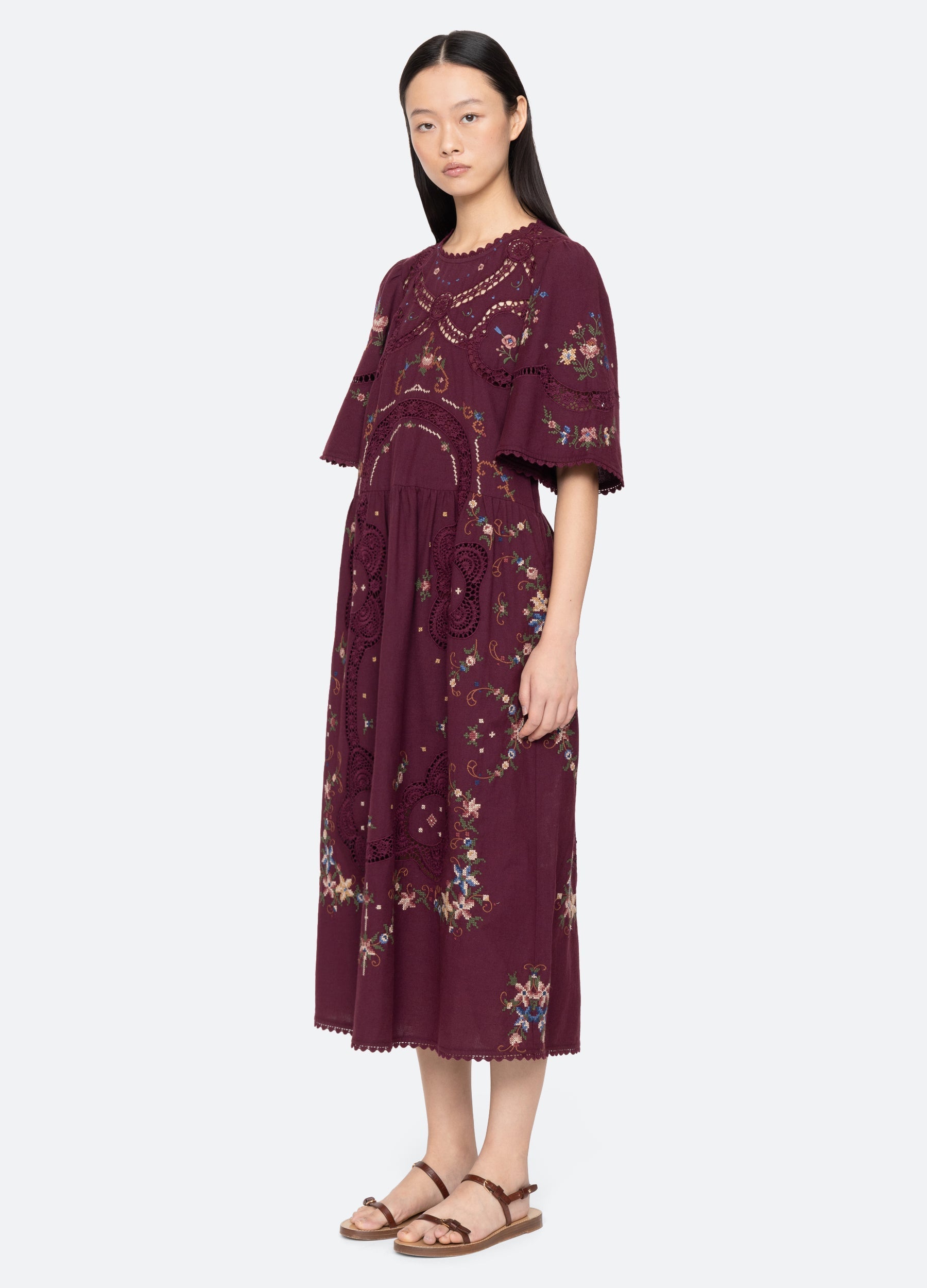 Navy Edwina S/S Dress | Sea New York