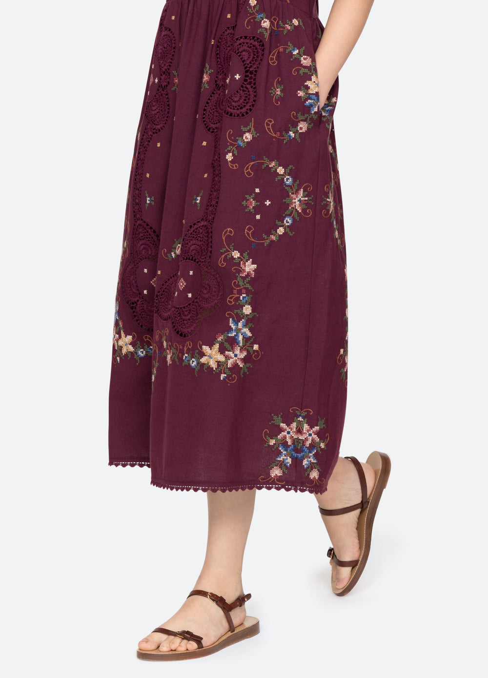 Navy Edwina S/S Dress | Sea New York