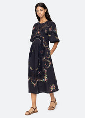 Navy Edwina S/S Dress | Sea New York