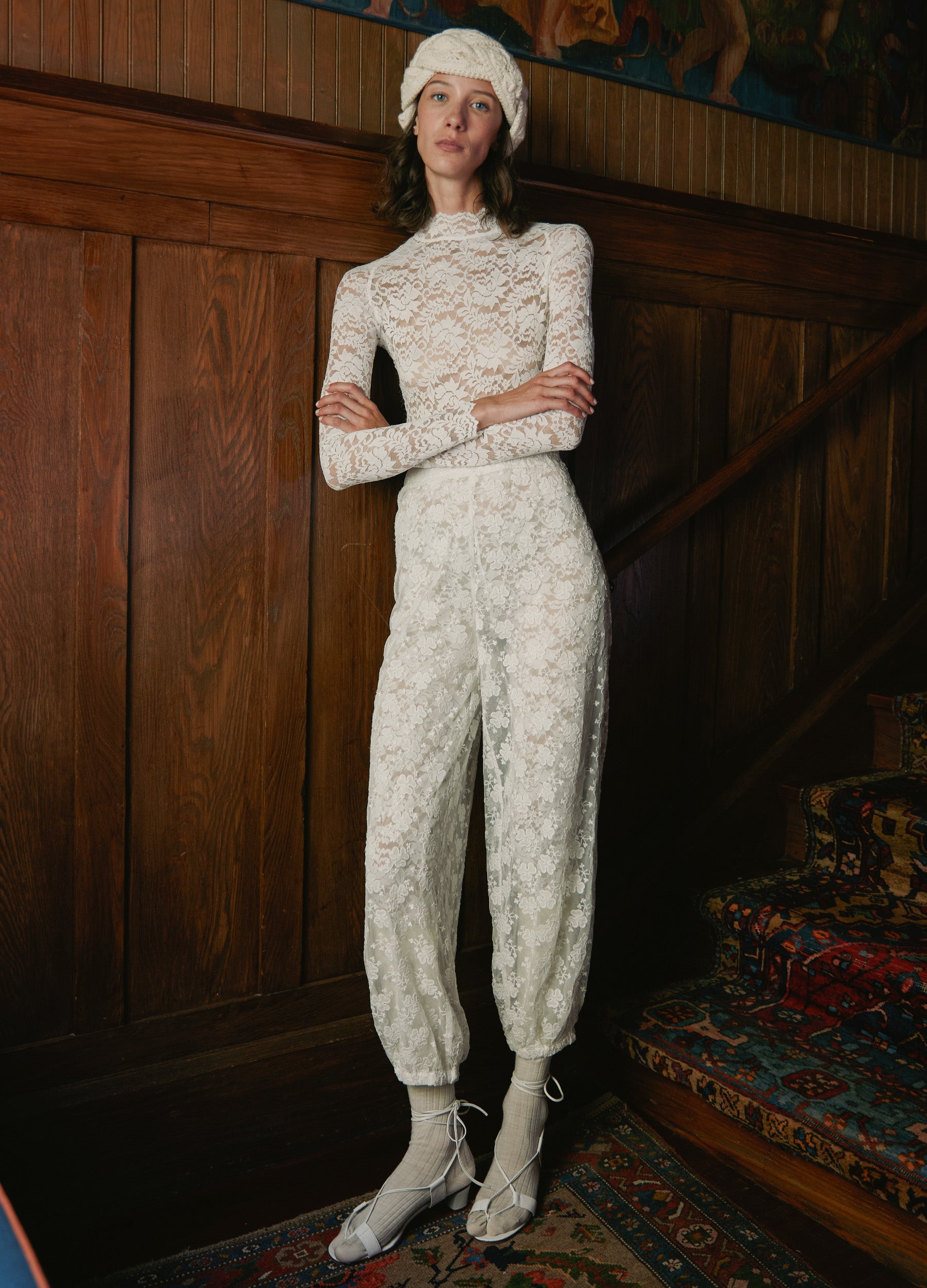 Cream Lilian Catsuit | Sea New York