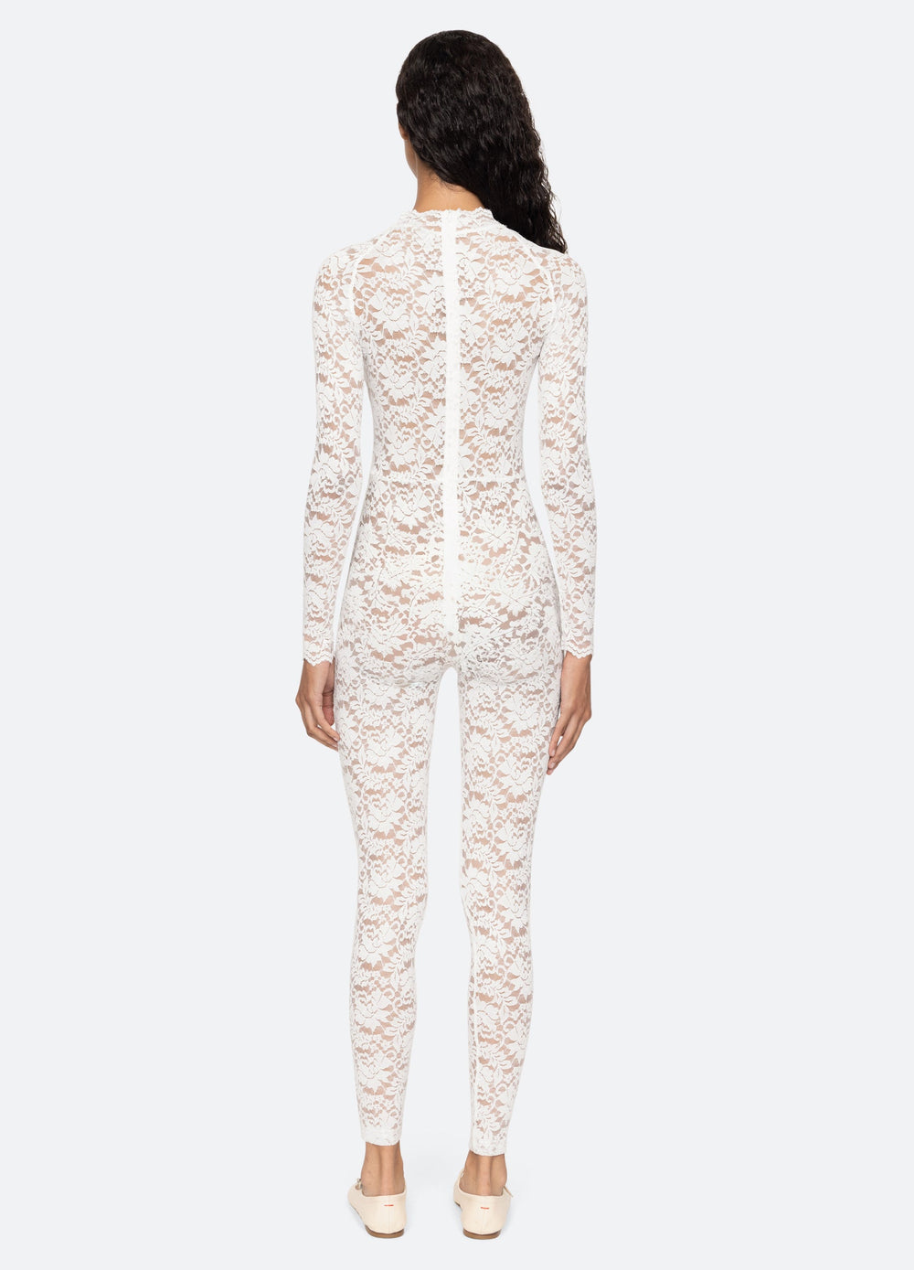 Cream Lilian Catsuit | Sea New York